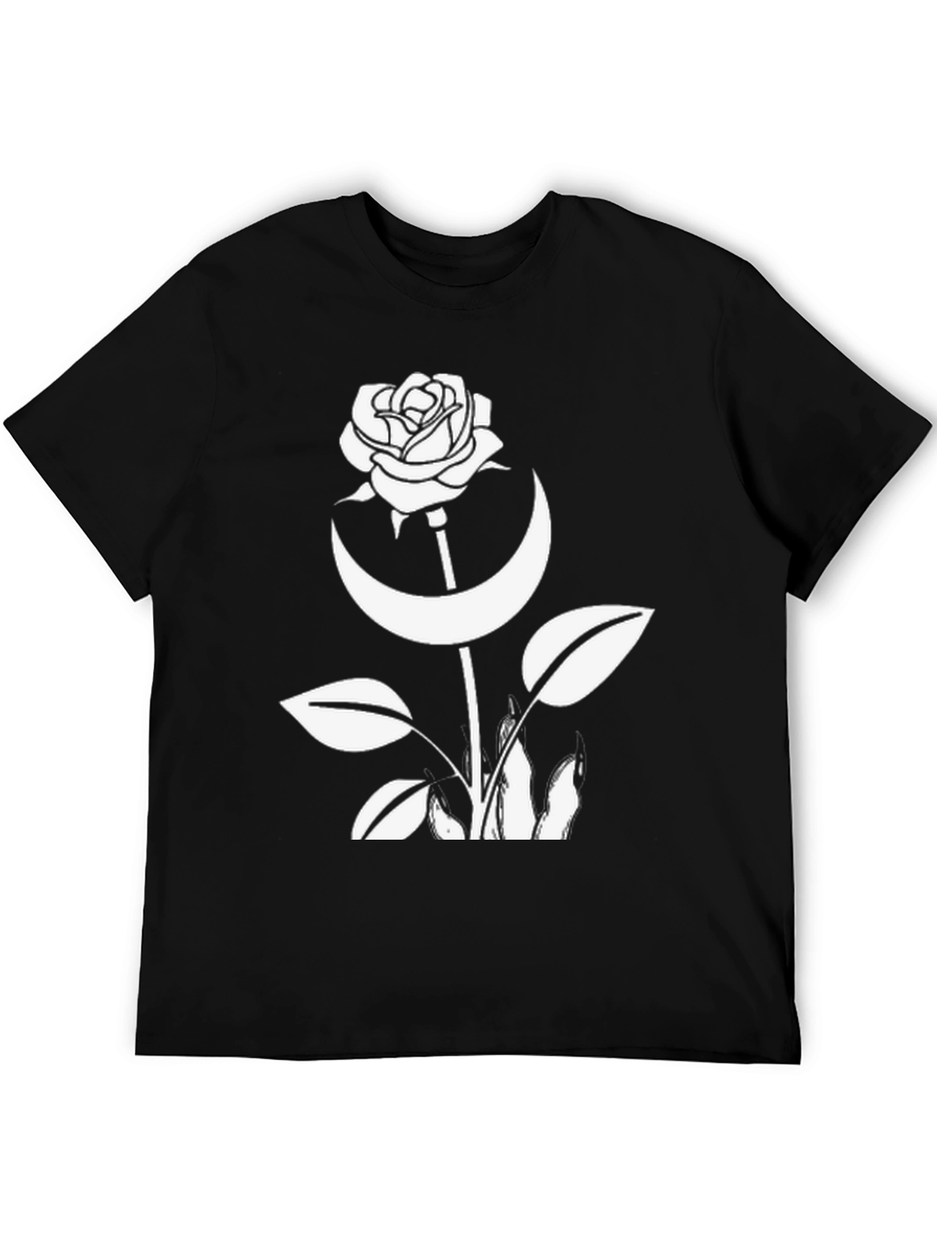 Rose Moon Graphic T-Shirt