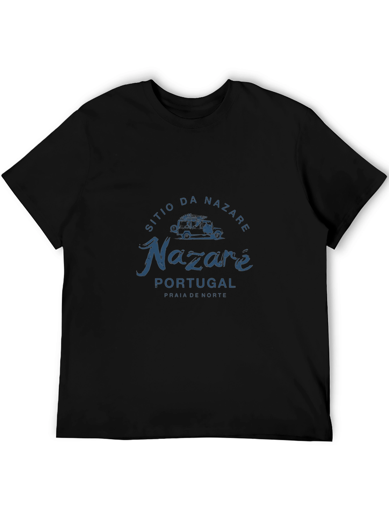 Nazare Portugal Graphic Tee - Surfer Style T-Shirt