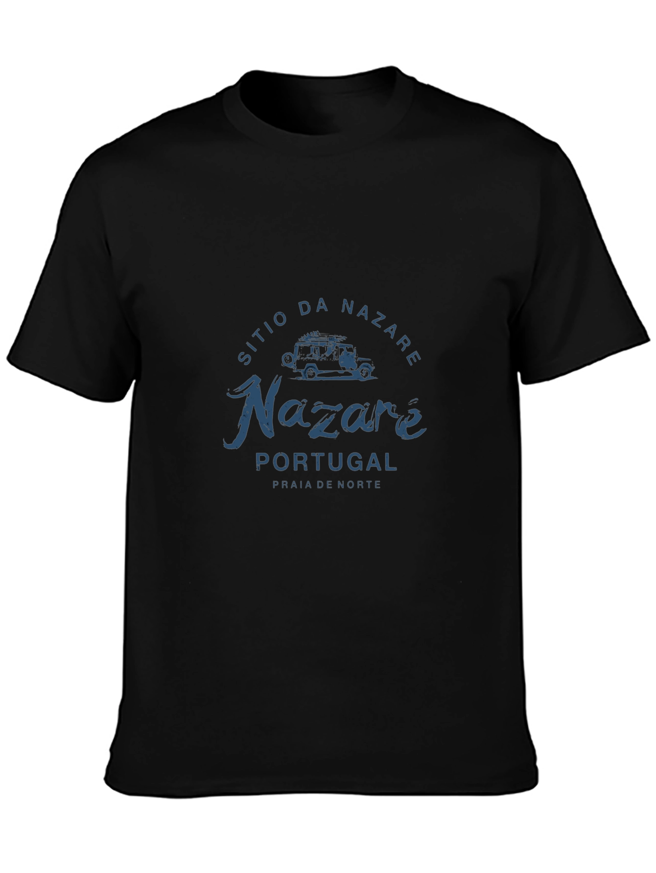 Nazare Portugal Graphic Tee - Surfer Style T-Shirt