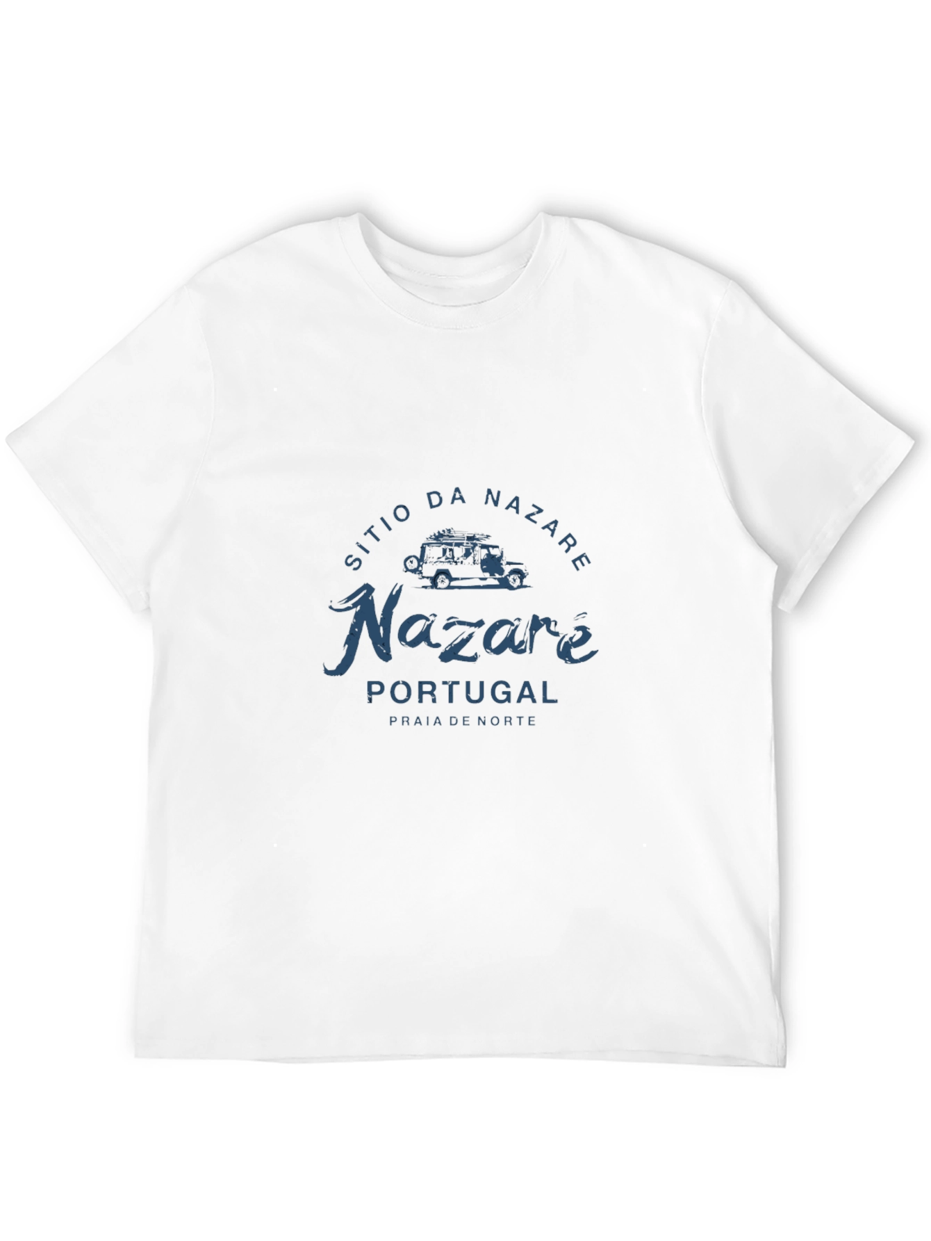 Nazare Portugal Graphic Tee - Surfer Style T-Shirt