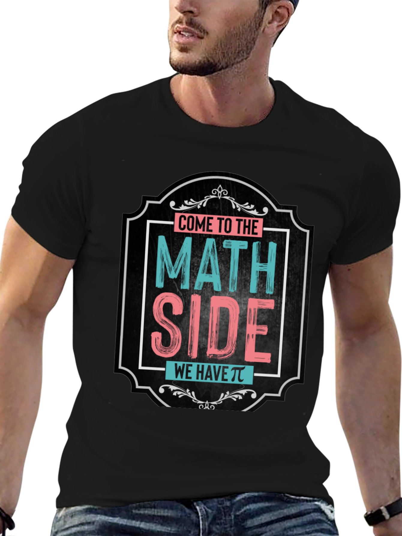 Math Side T-Shirt - We Have Pi!