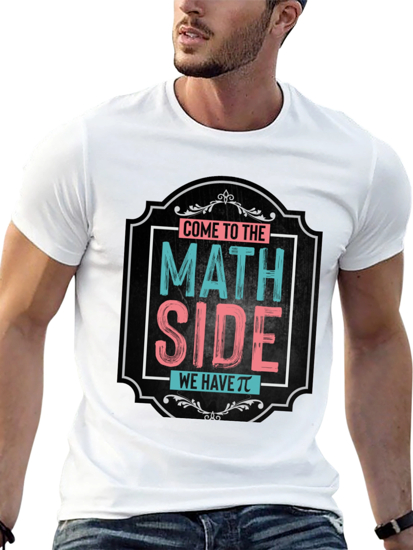 Math Side T-Shirt - We Have Pi!