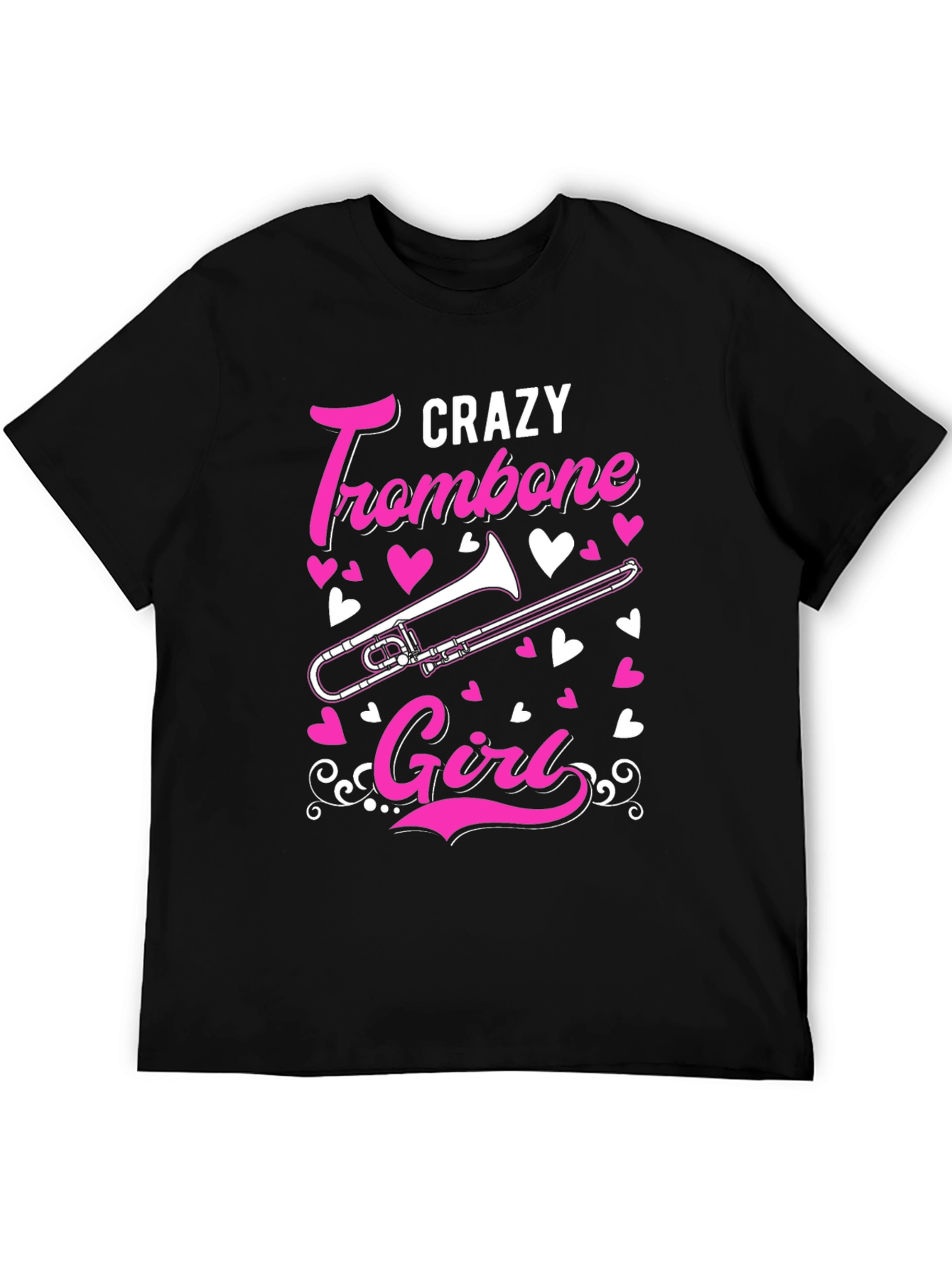 Crazy Trombone Girl T-Shirt
