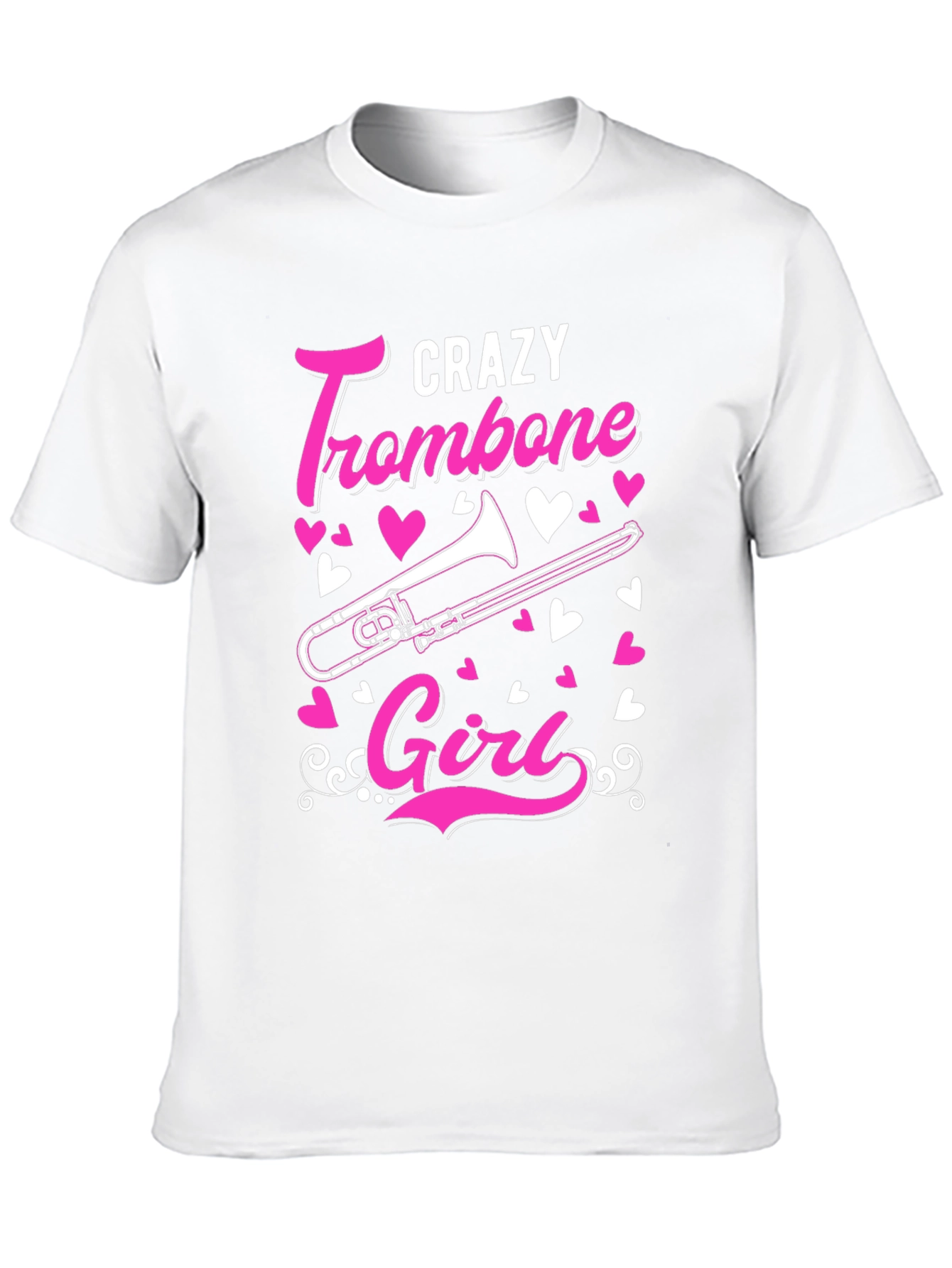 Crazy Trombone Girl T-Shirt