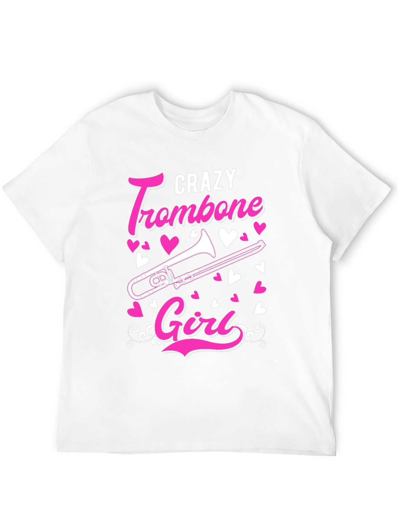 Crazy Trombone Girl T-Shirt
