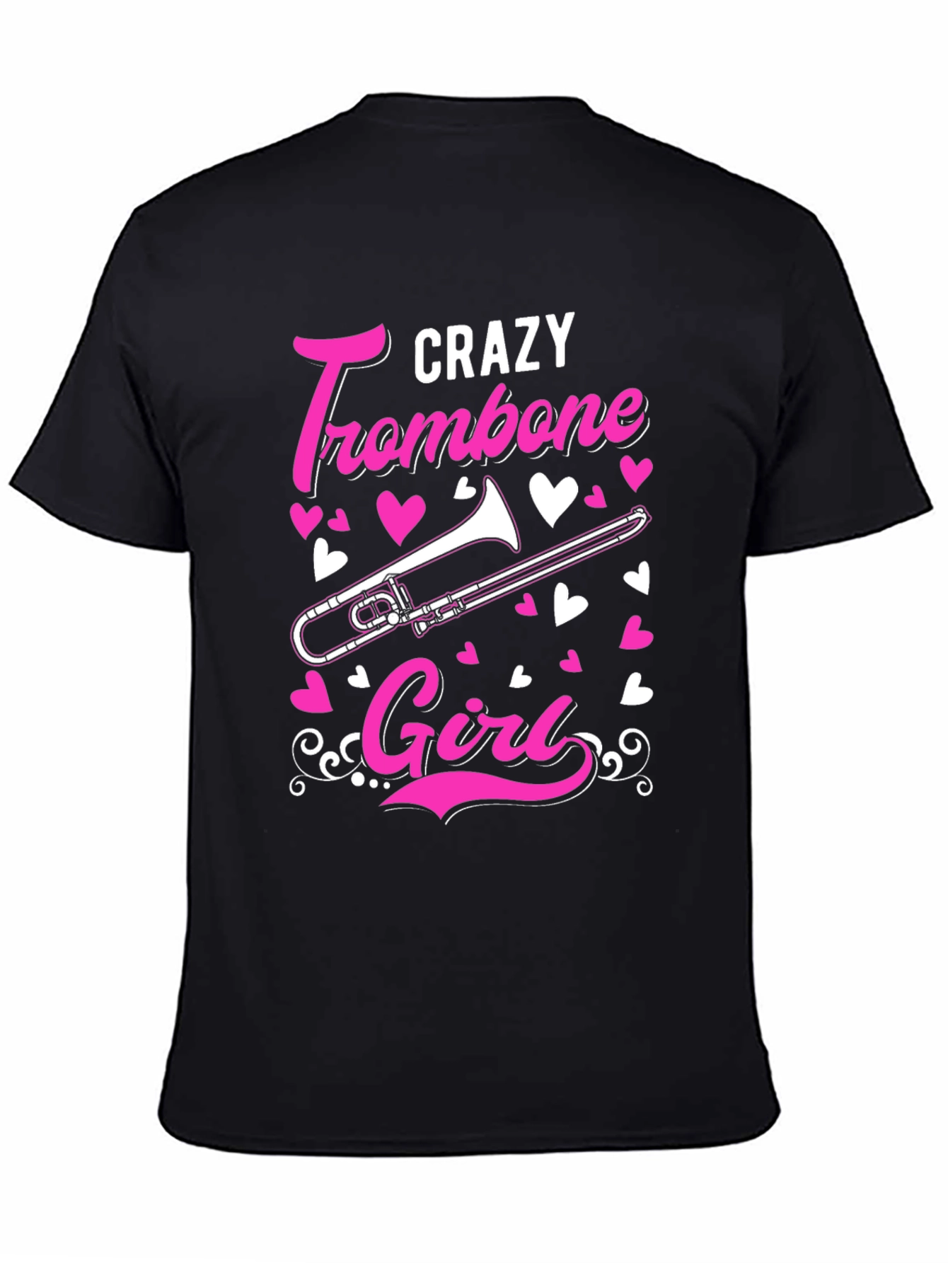 Crazy Trombone Girl T-Shirt