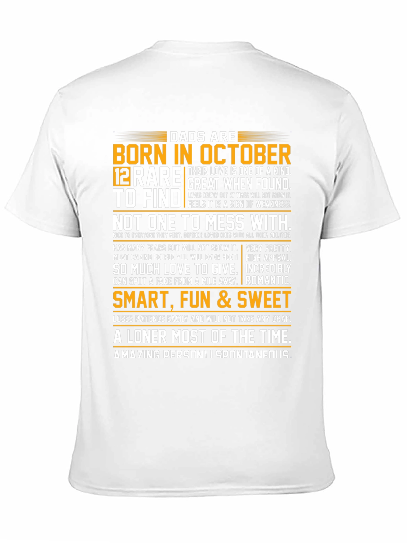 Dads Born in October T-Shirt