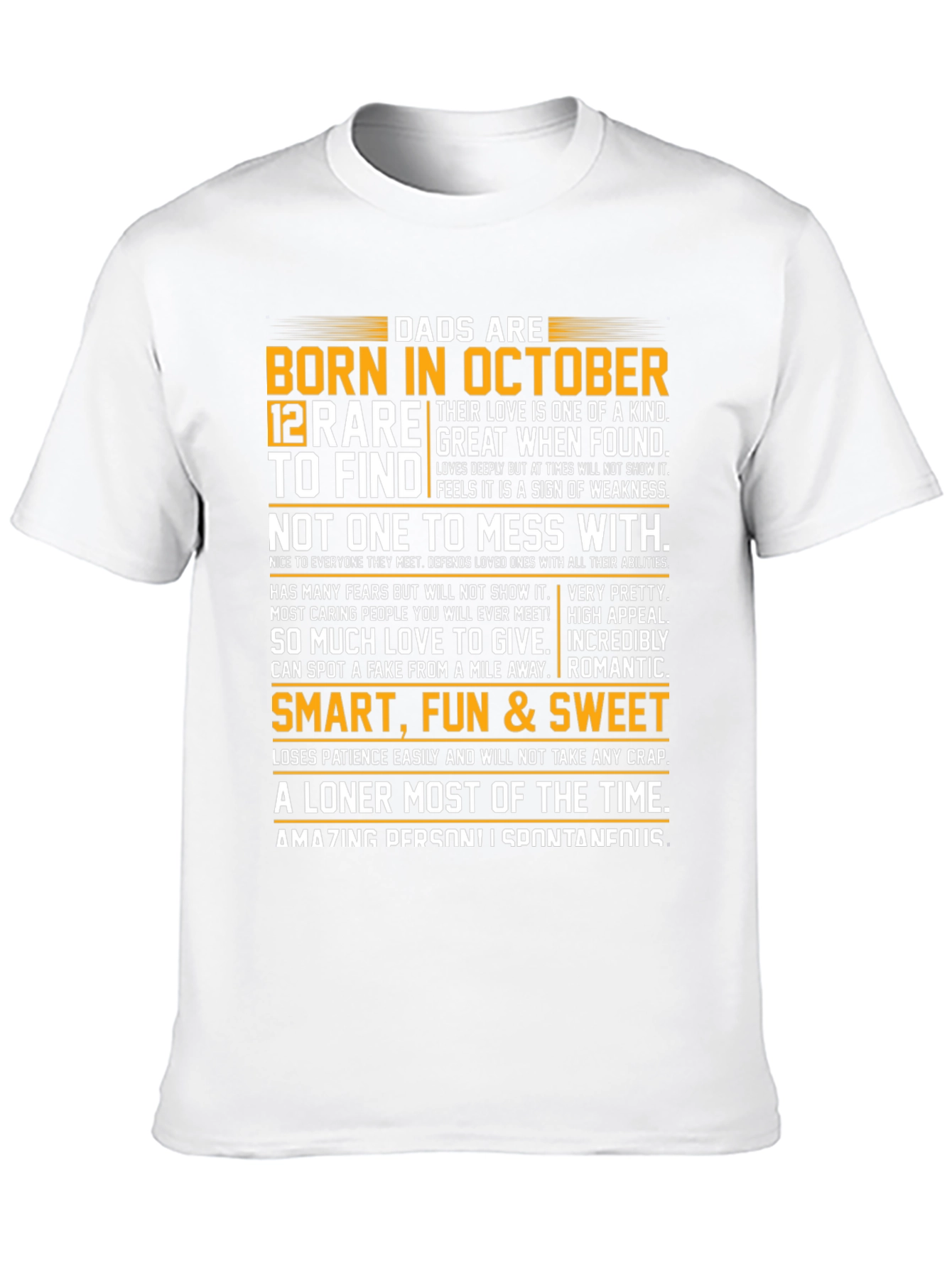 Dads Born in October T-Shirt