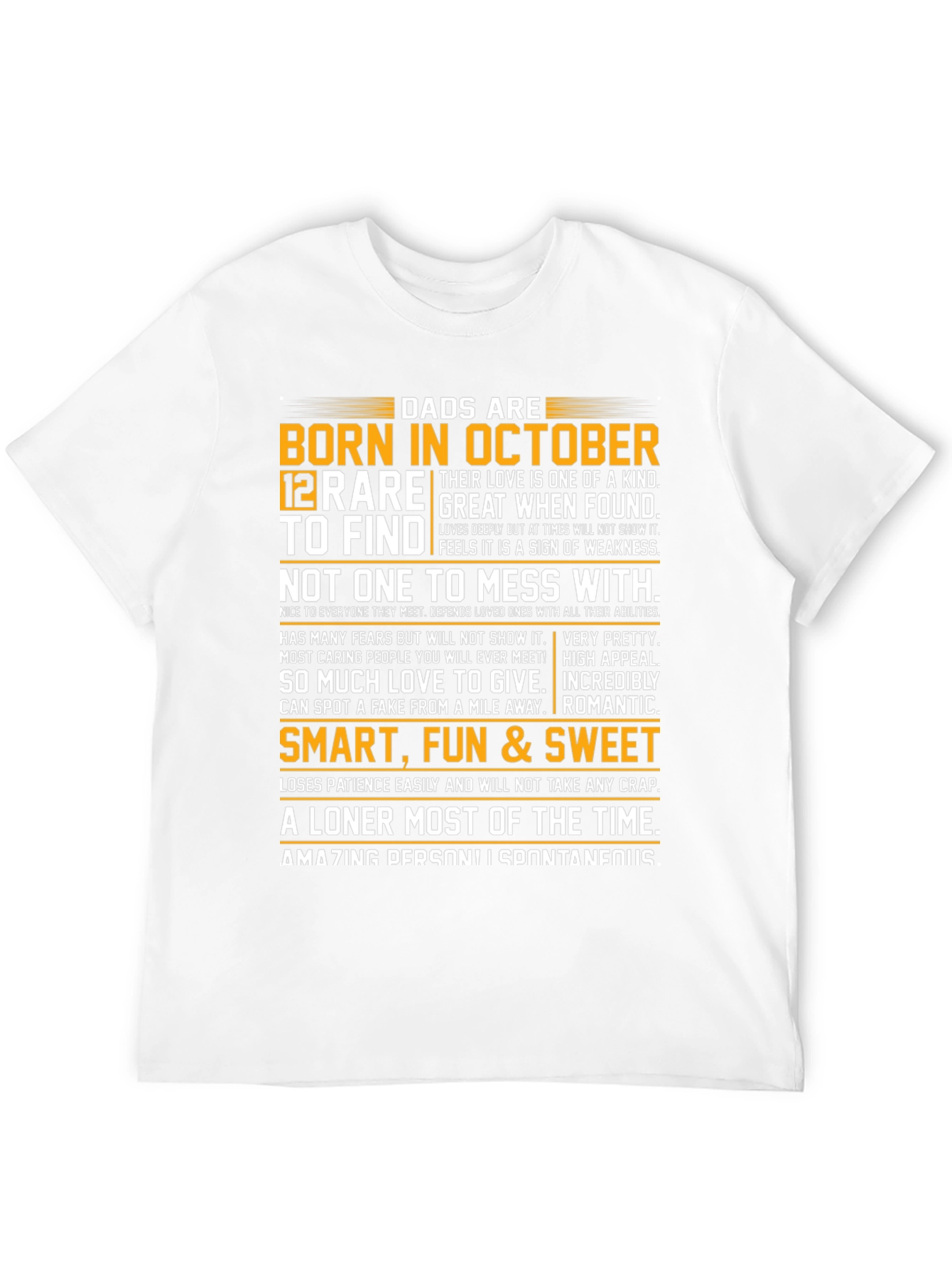 Dads Born in October T-Shirt