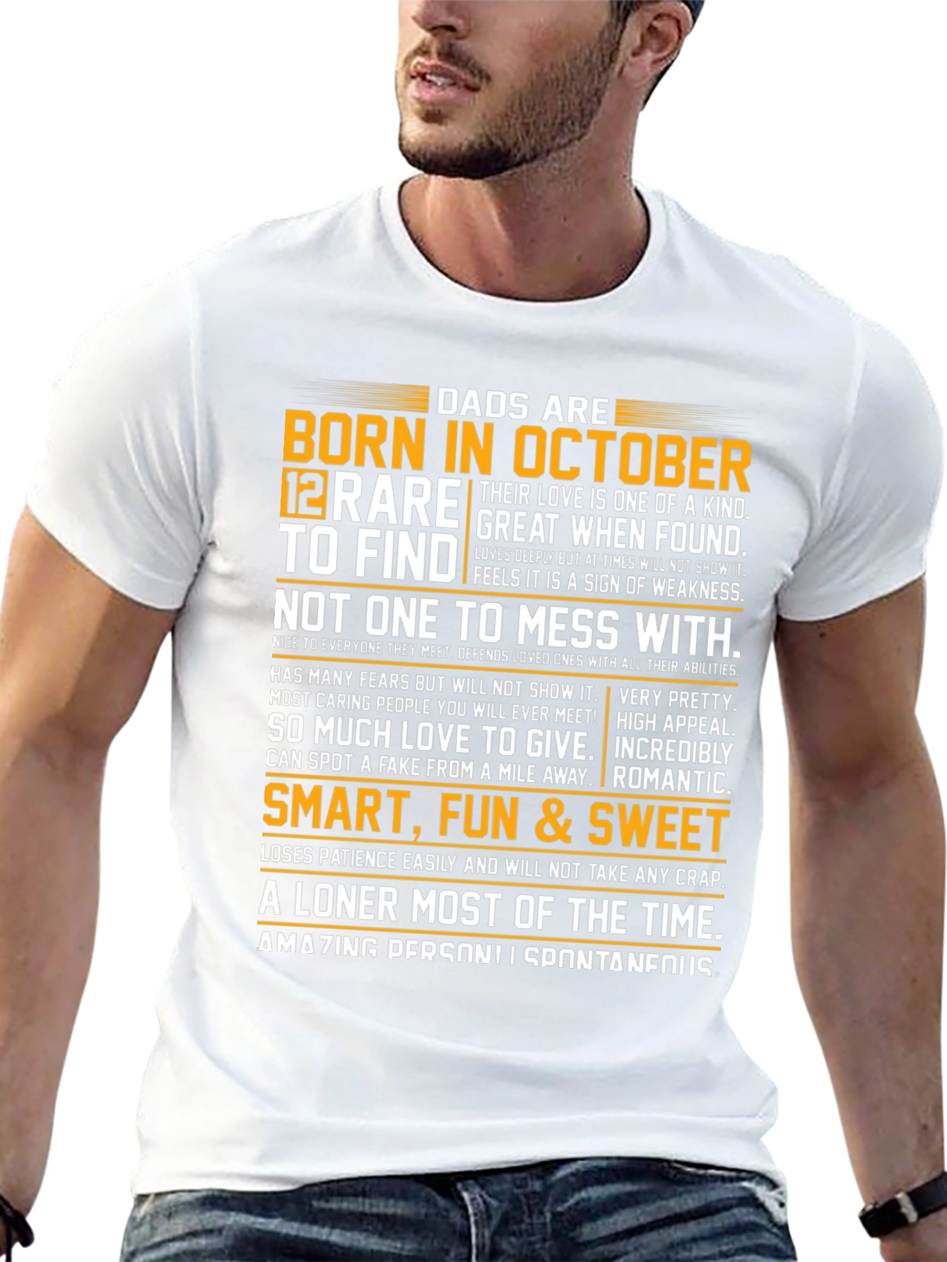 Dads Born in October T-Shirt