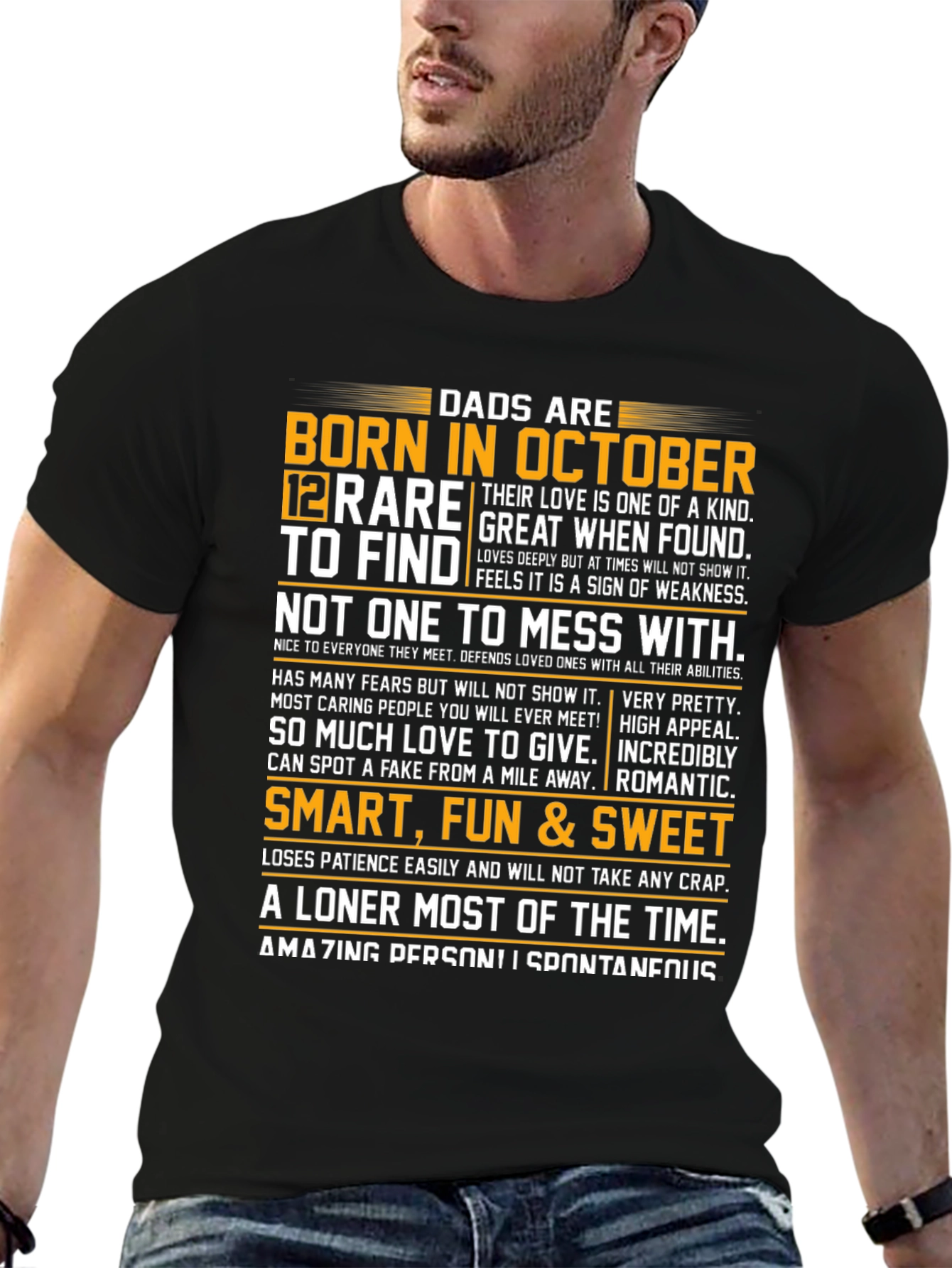 Dads Born in October T-Shirt