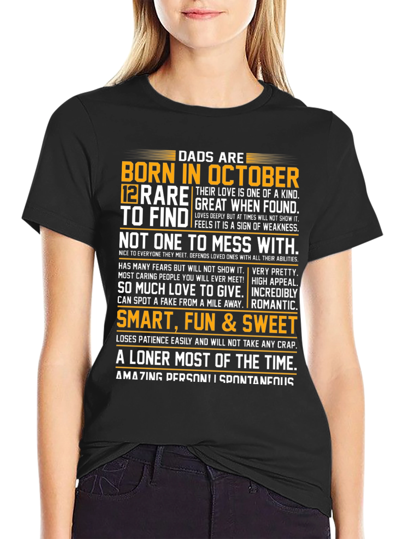 Dads Born in October T-Shirt