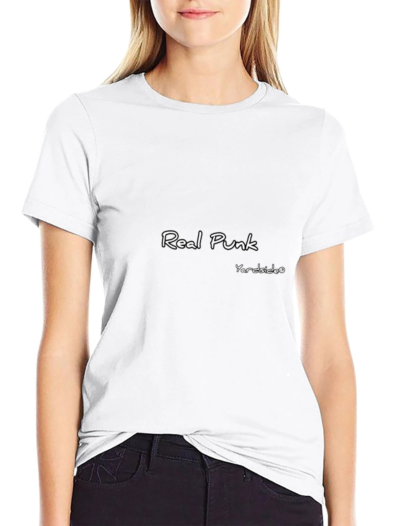 Real Punk Black T-Shirt | YardSide