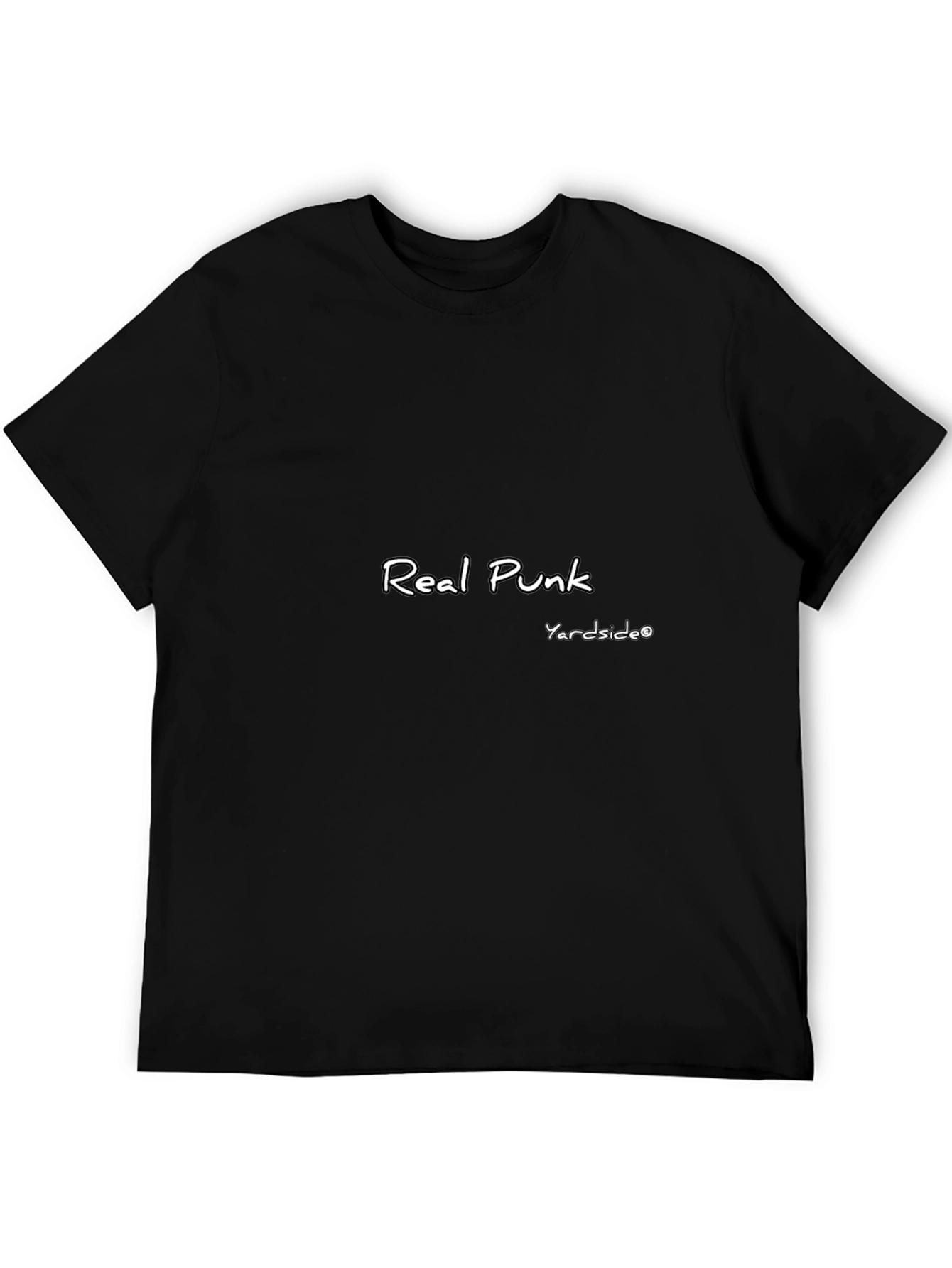 Real Punk Black T-Shirt | YardSide