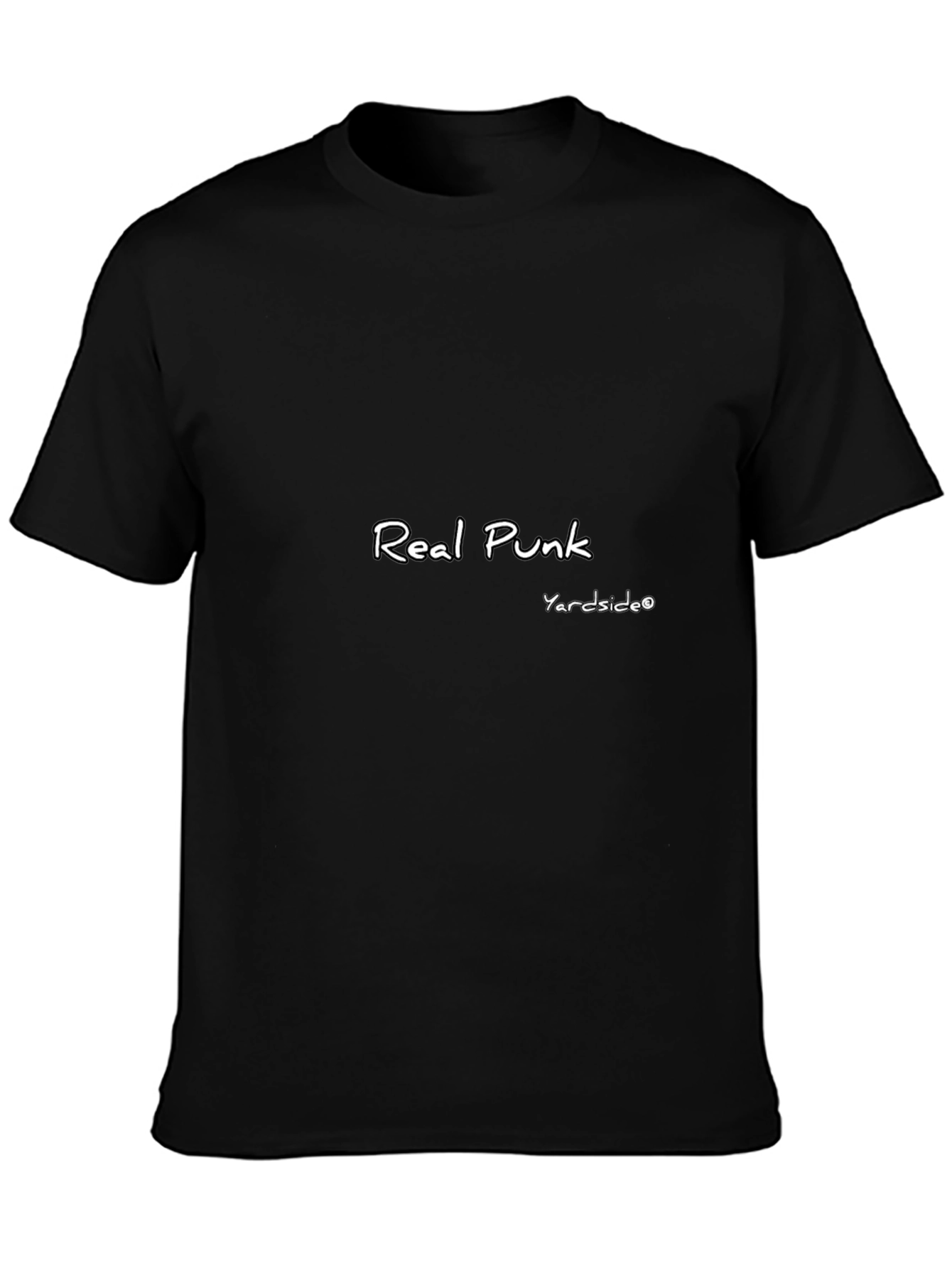 Real Punk Black T-Shirt | YardSide