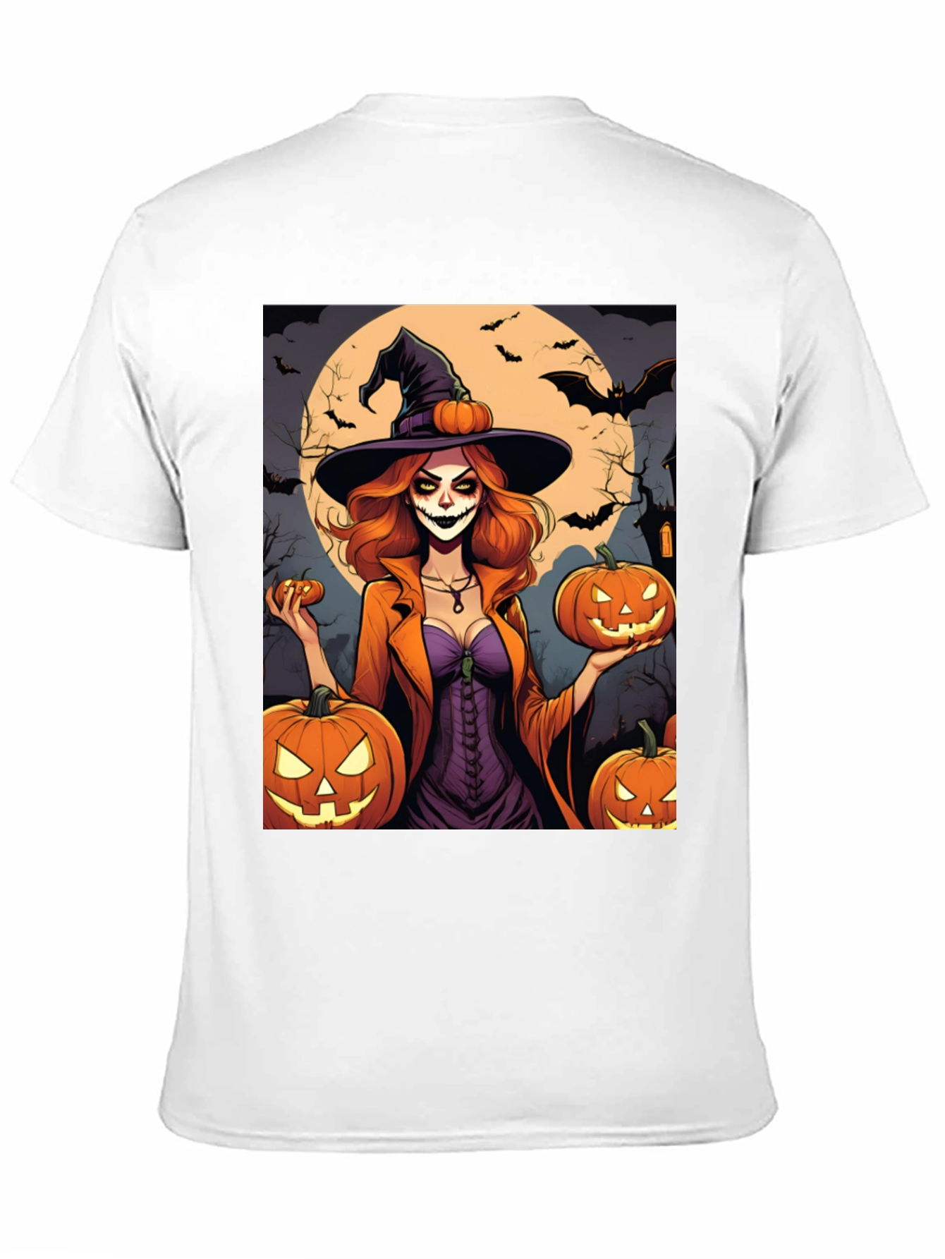 Halloween Witch T-Shirt - Spooky Season Tee