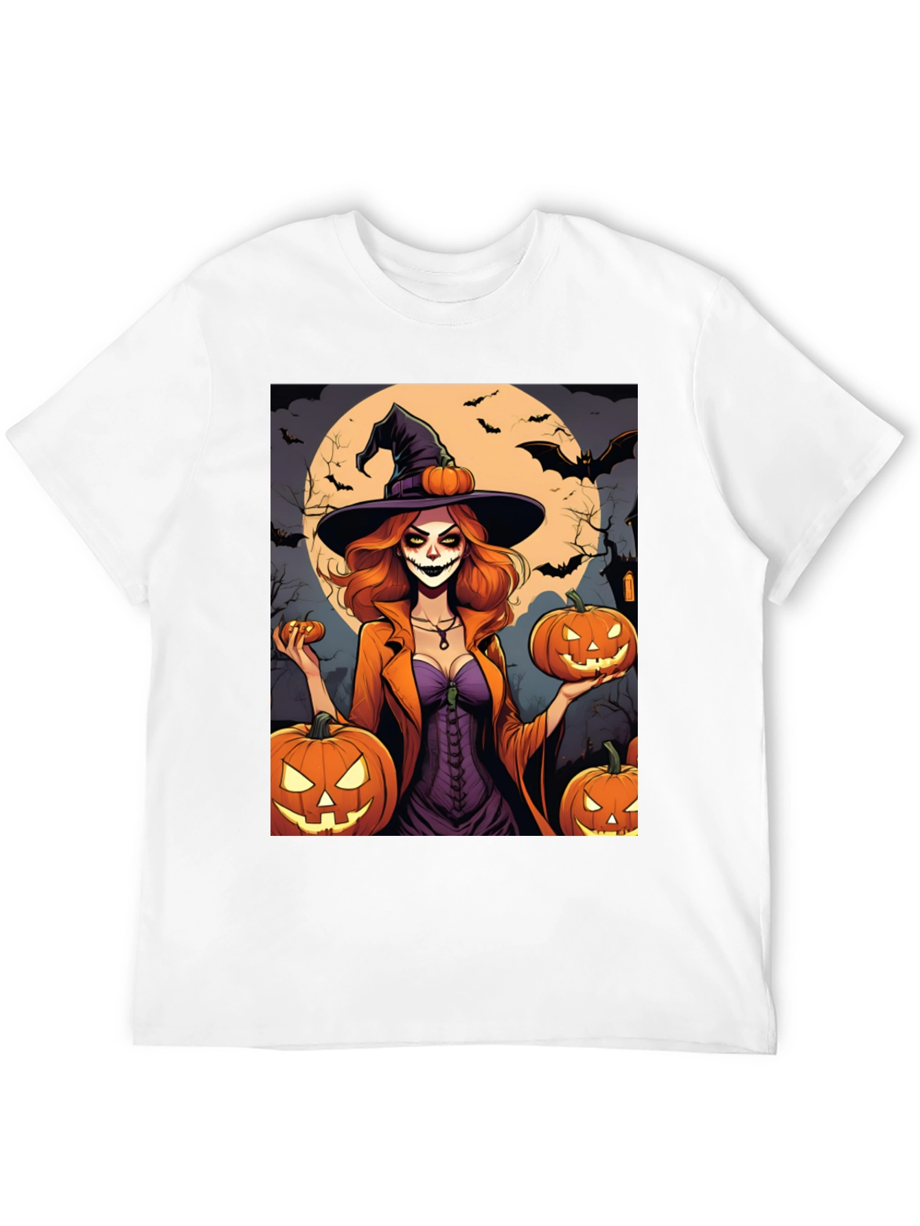 Halloween Witch T-Shirt - Spooky Season Tee