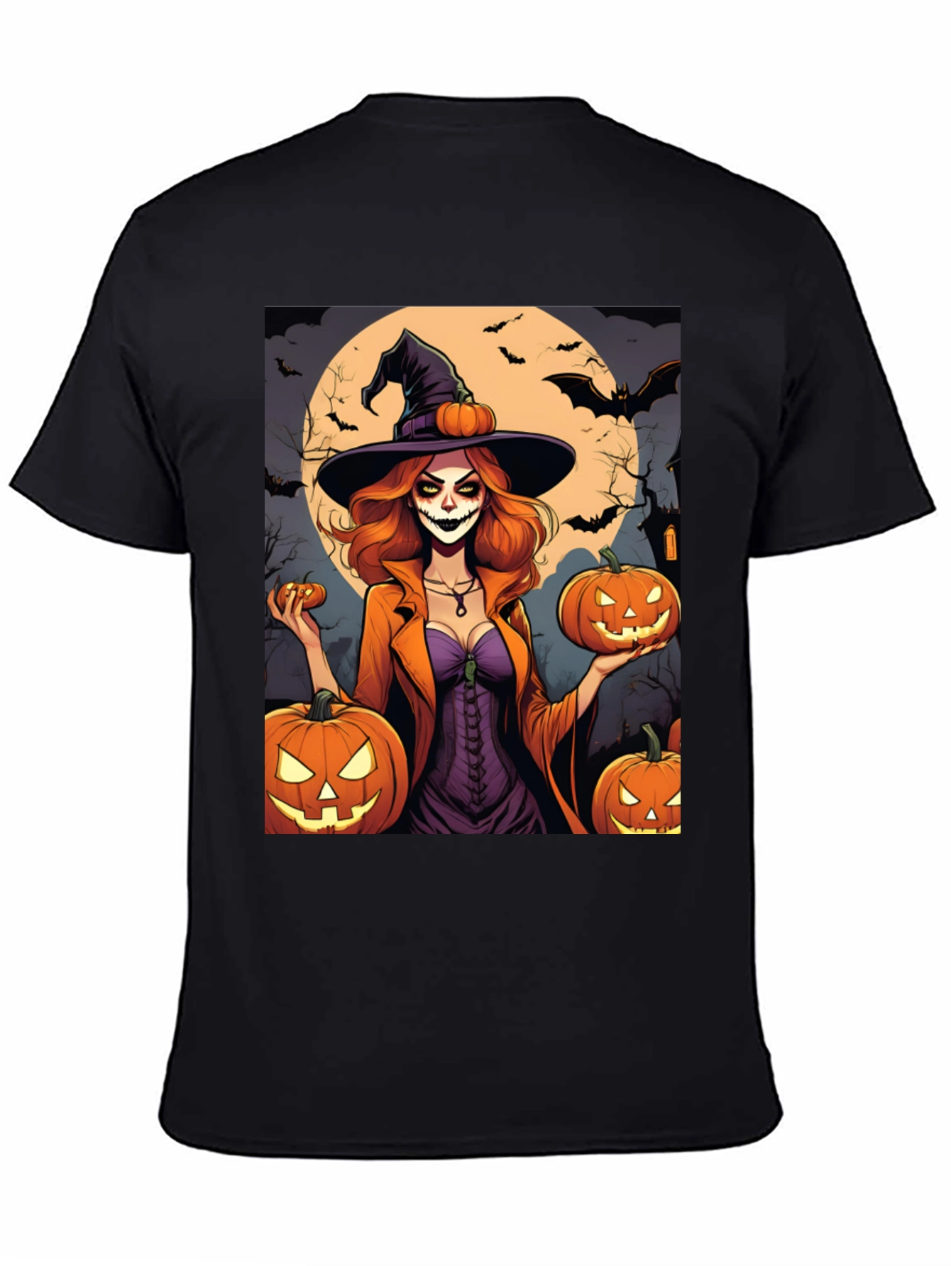 Halloween Witch T-Shirt - Spooky Season Tee