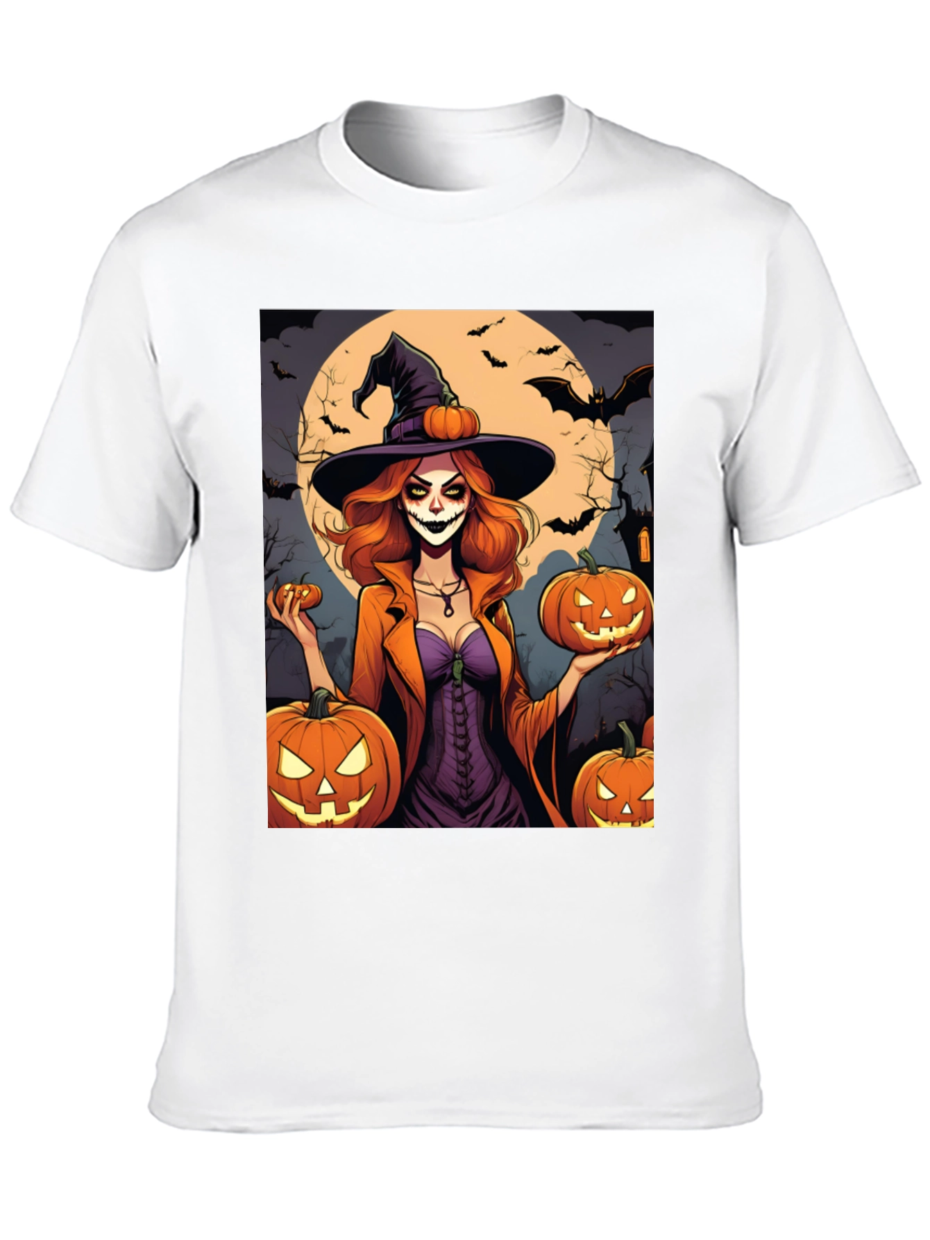 Halloween Witch T-Shirt - Spooky Season Tee