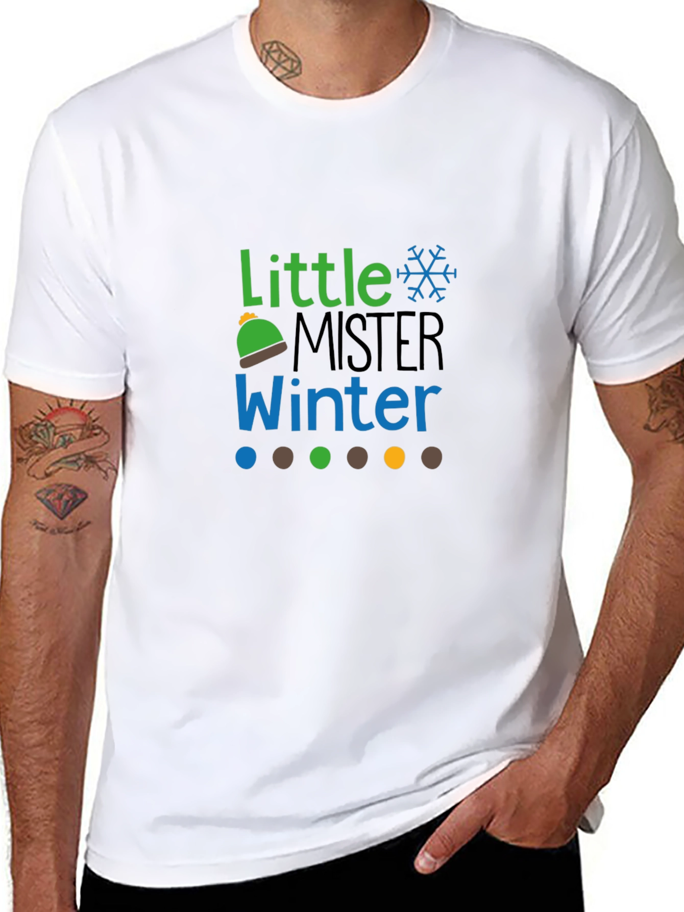 Little Mister Winter Graphic T-Shirt