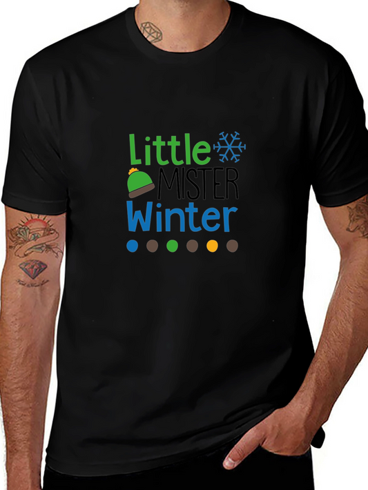Little Mister Winter Graphic T-Shirt