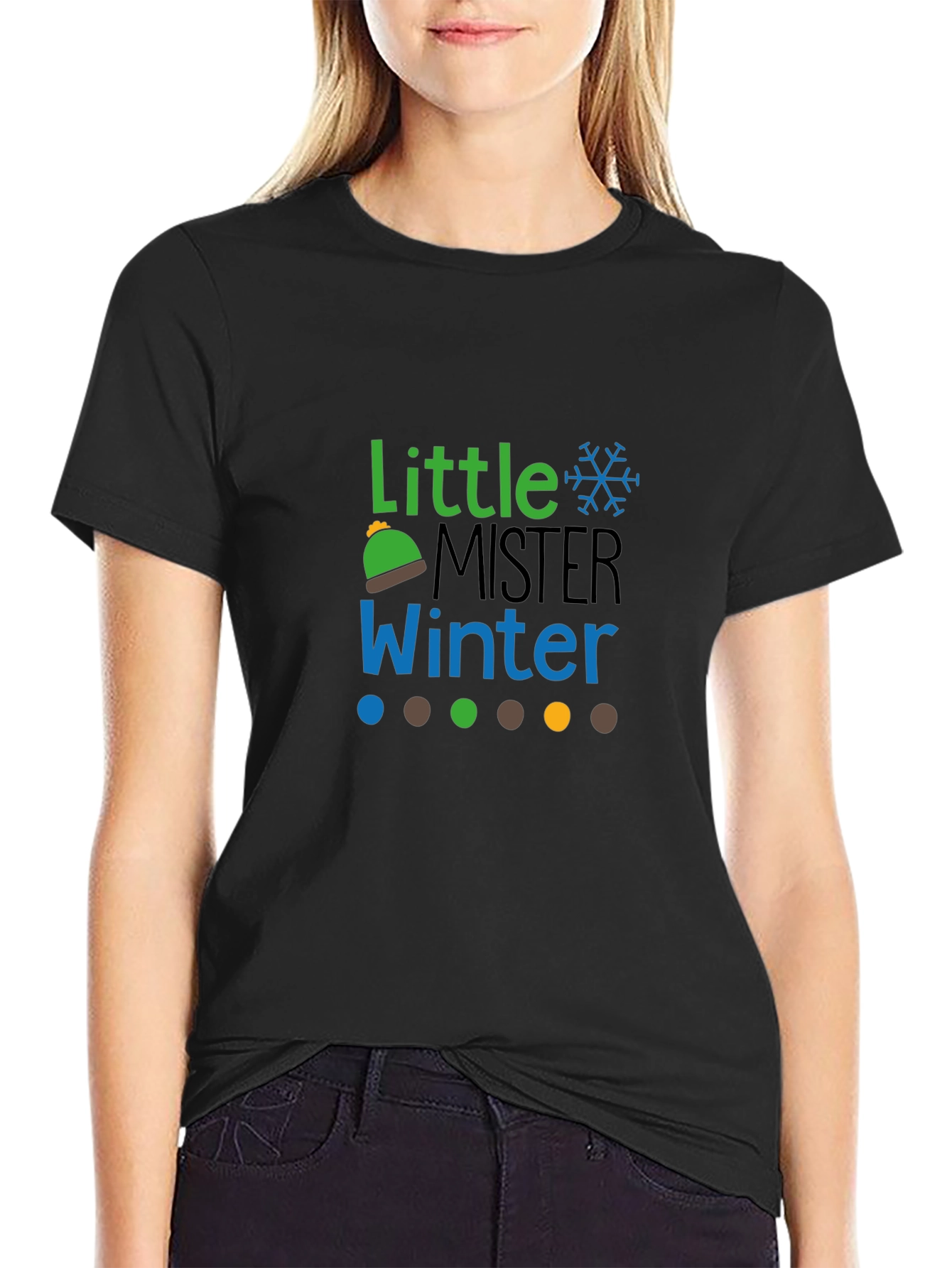 Little Mister Winter Graphic T-Shirt