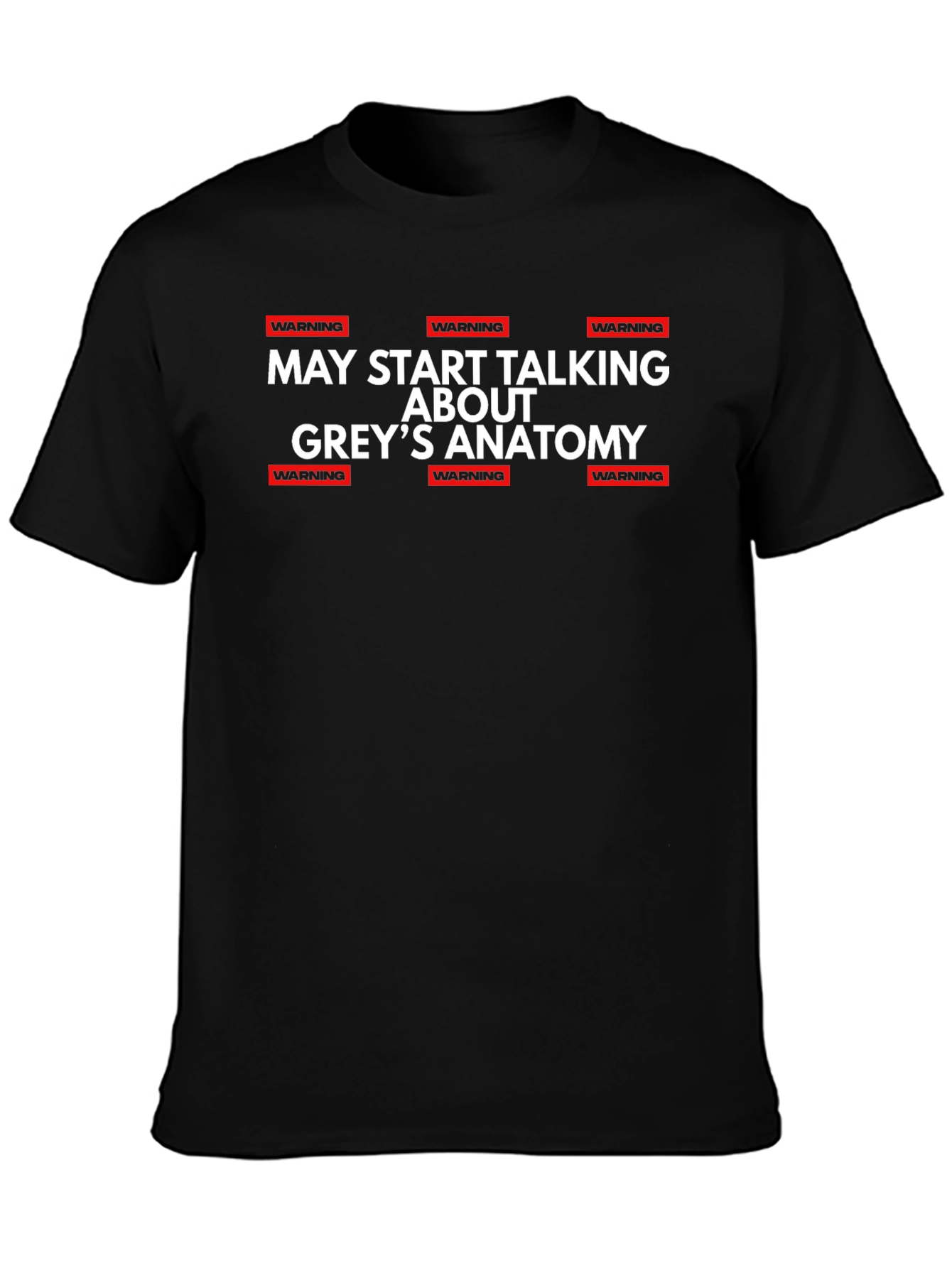 Greys Anatomy Warning T-Shirt