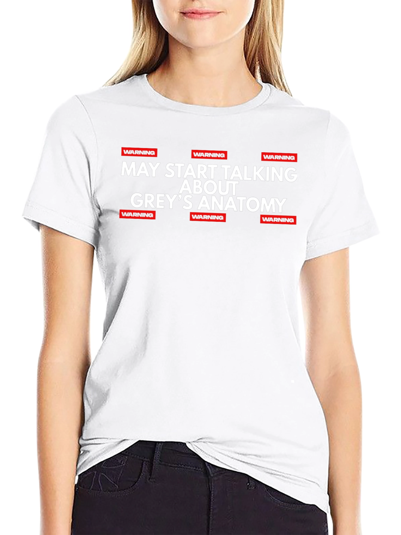 Greys Anatomy Warning T-Shirt