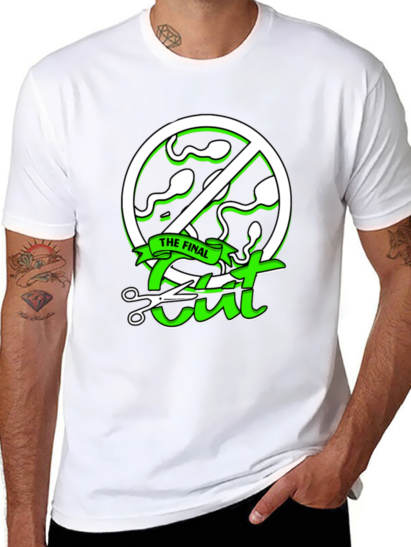 The Final Cut T-Shirt - Humorous Vasectomy Gift