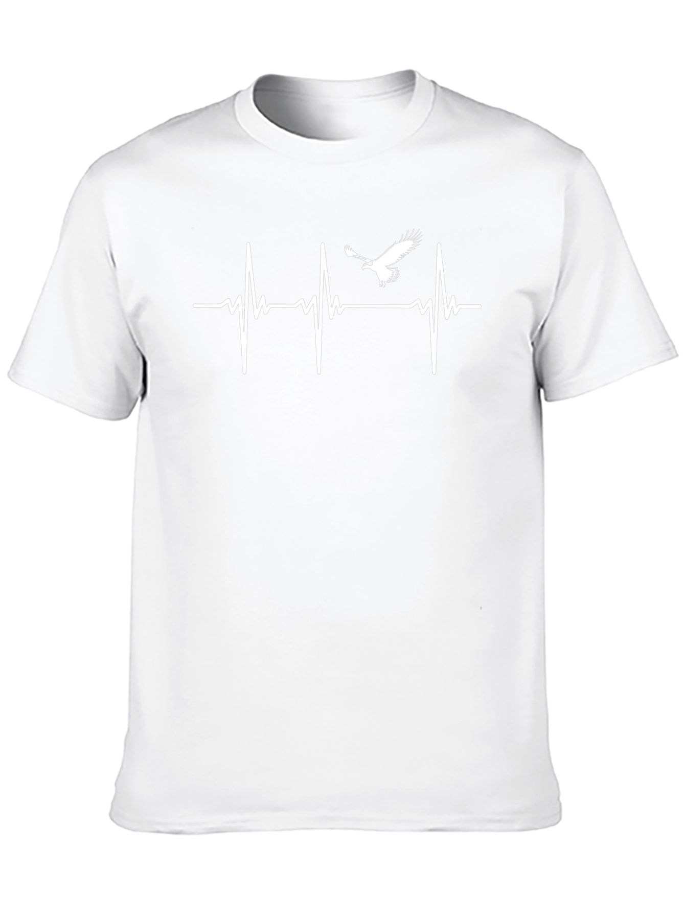 Eagle Heartbeat Black T-Shirt