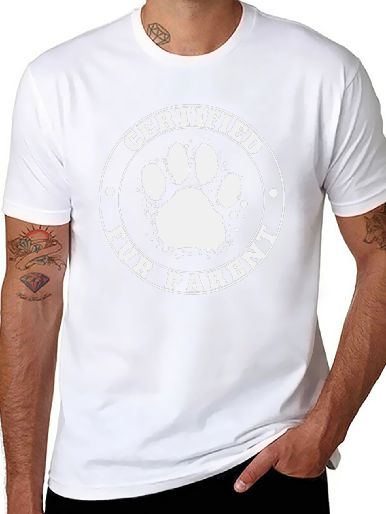 Certified Fur Parent Graphic Tee