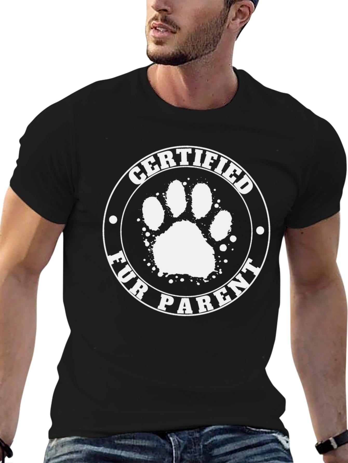 Certified Fur Parent Graphic Tee