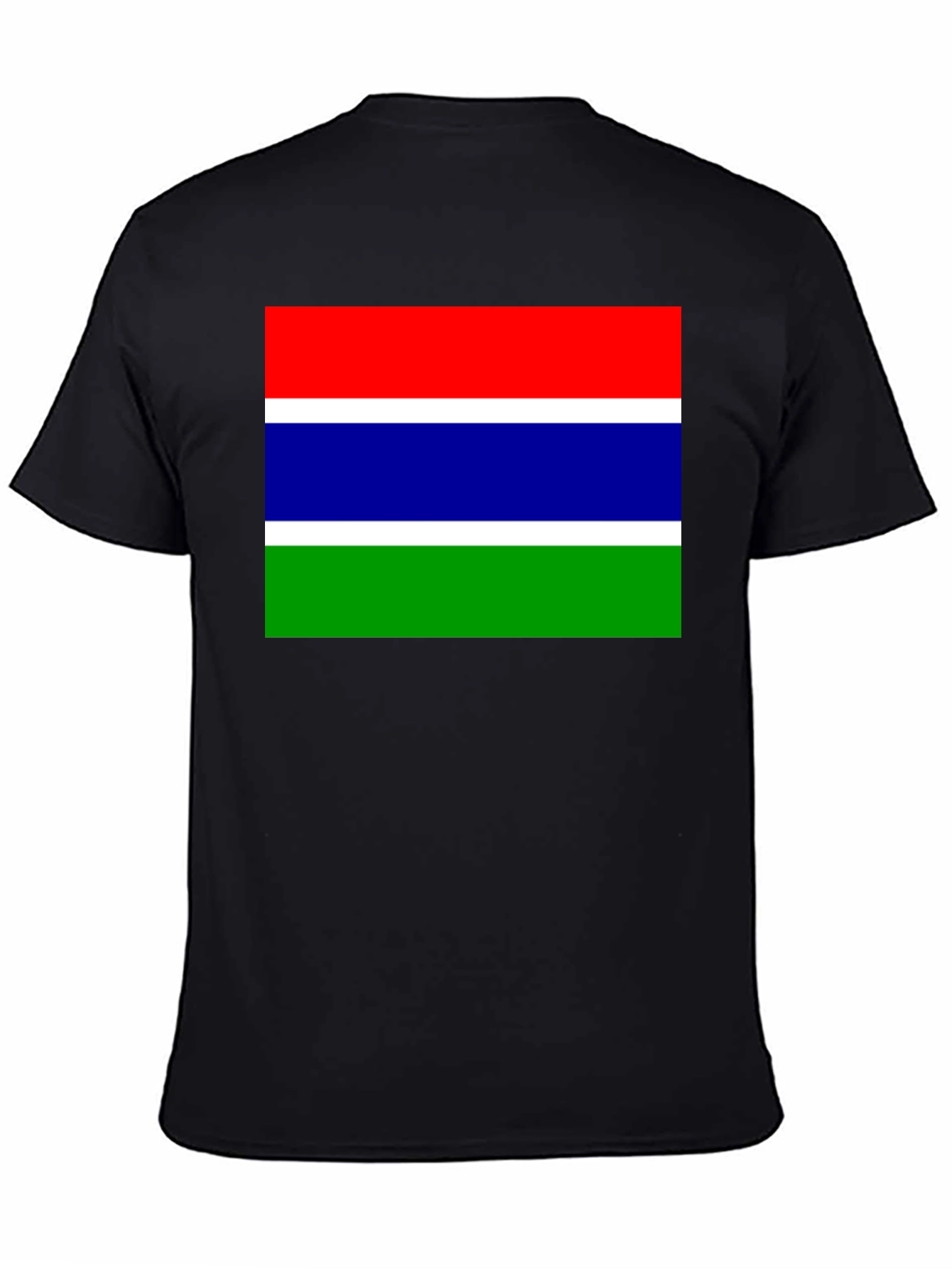 Gambia Flag T-Shirt - Patriotic Pride
