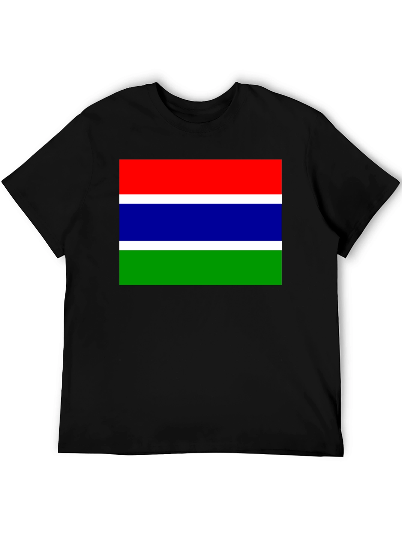 Gambia Flag T-Shirt - Patriotic Pride