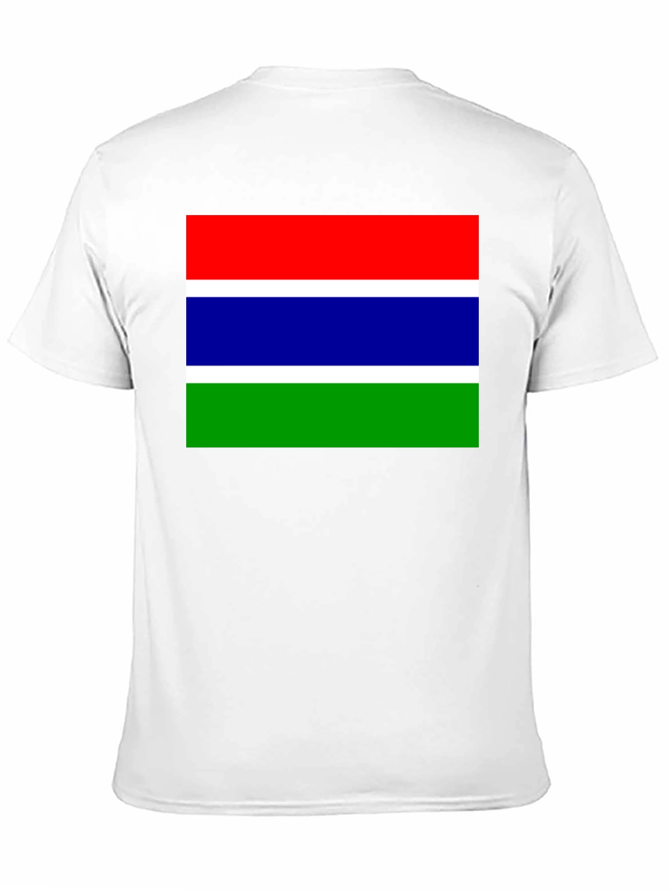 Gambia Flag T-Shirt - Patriotic Pride