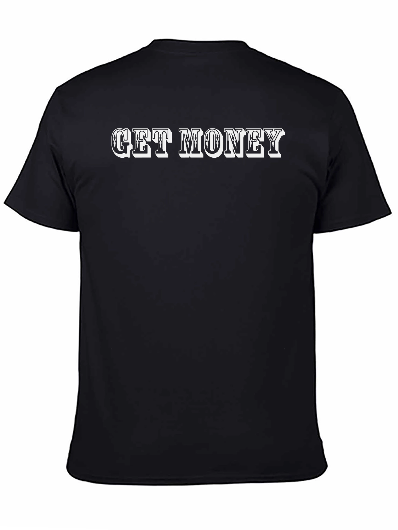 Get Money Graphic Tee - Black Casual Shirt