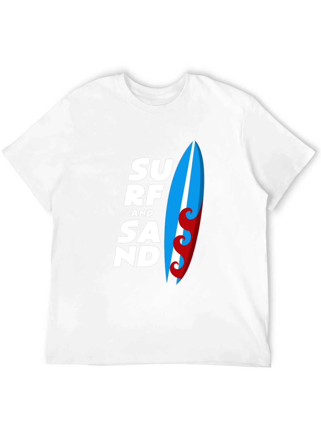 Surf and Sand Graphic T-Shirt - Black