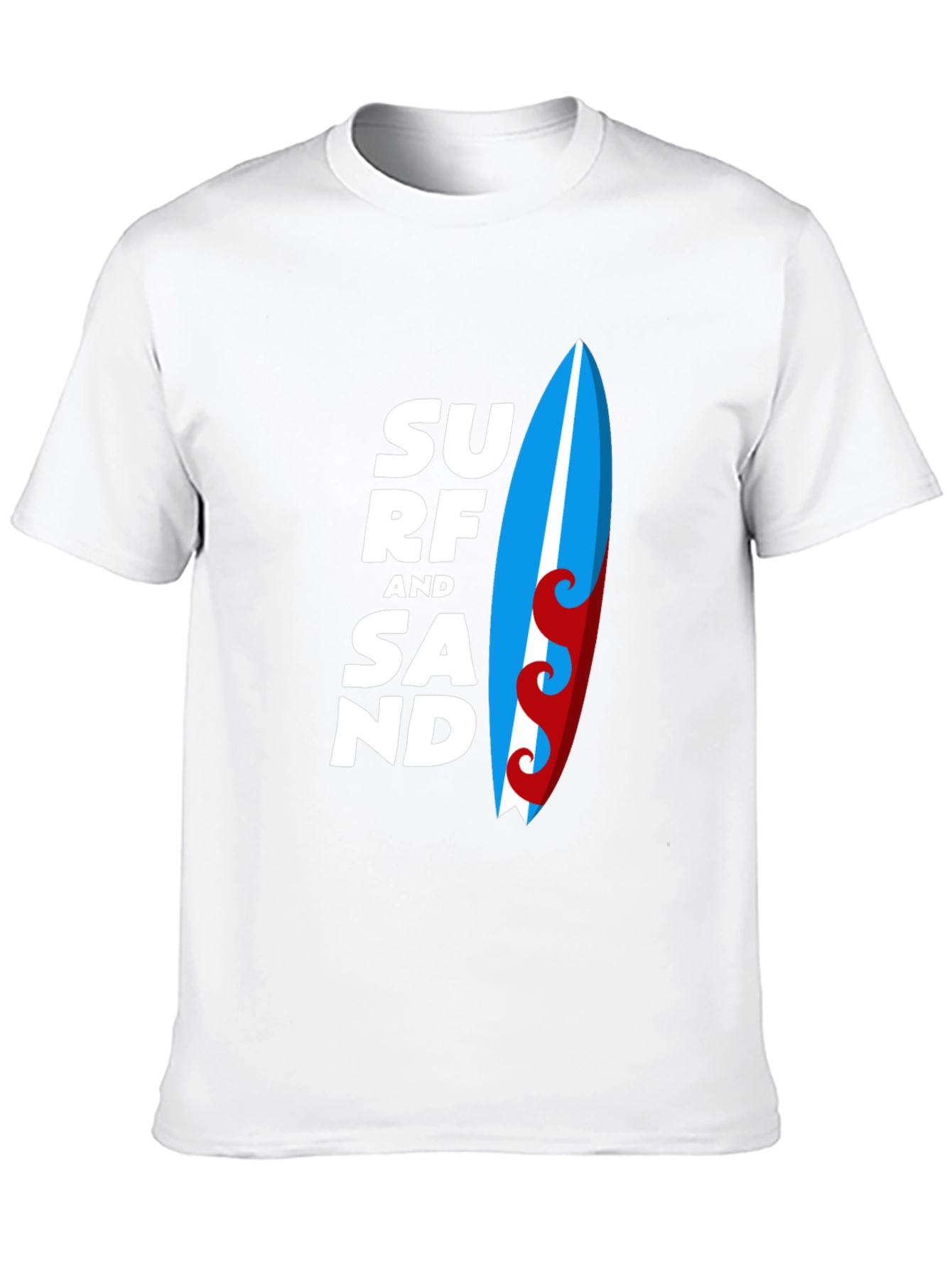 Surf and Sand Graphic T-Shirt - Black
