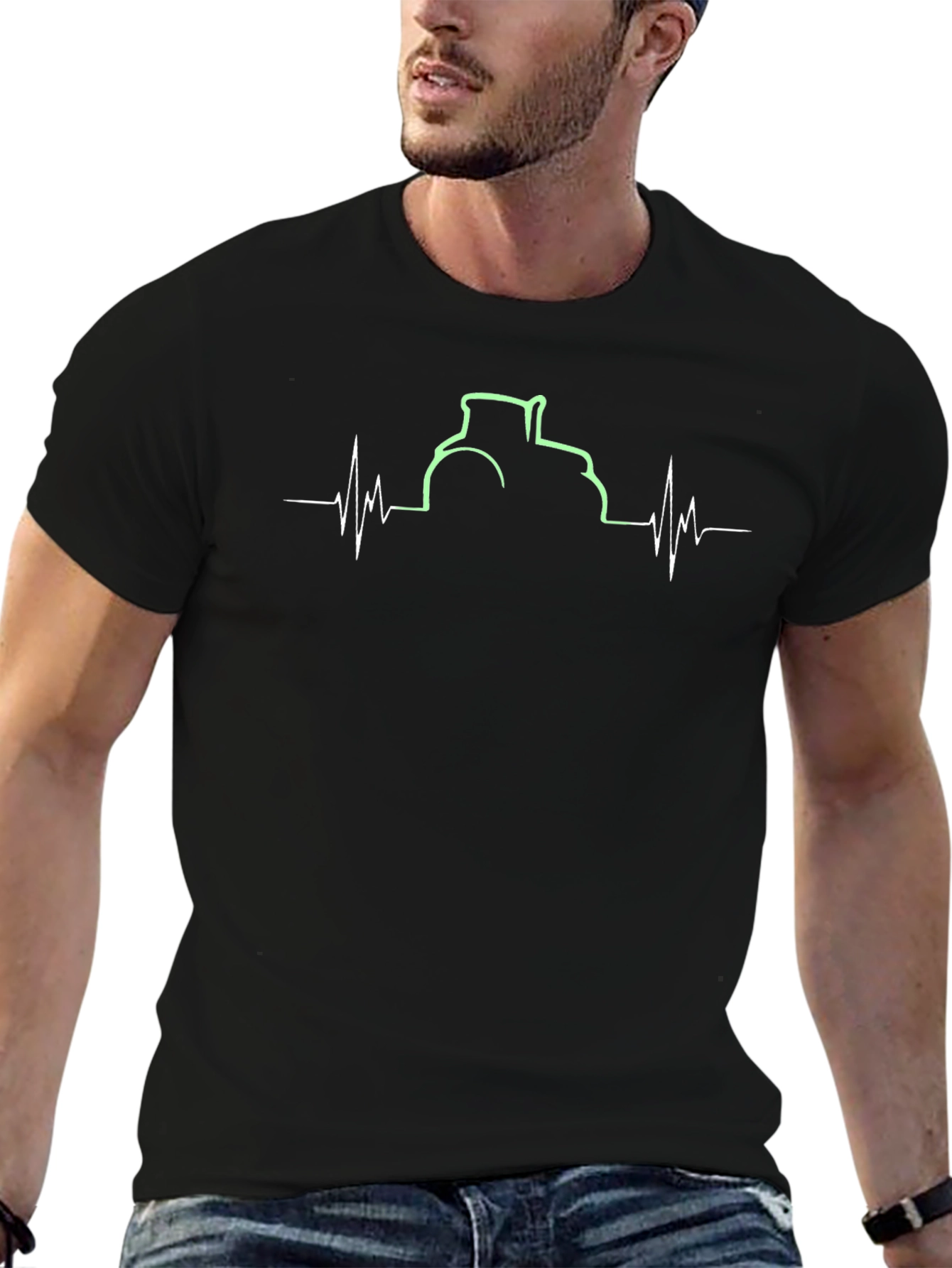 Tractor Heartbeat T-Shirt