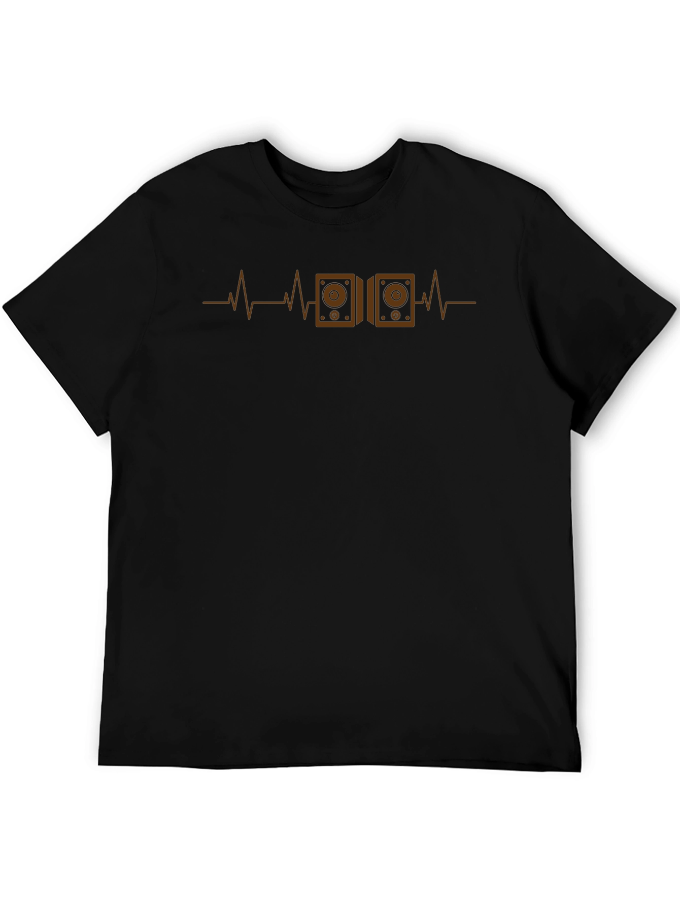 Speaker Heartbeat T-Shirt - Music Lover Tee