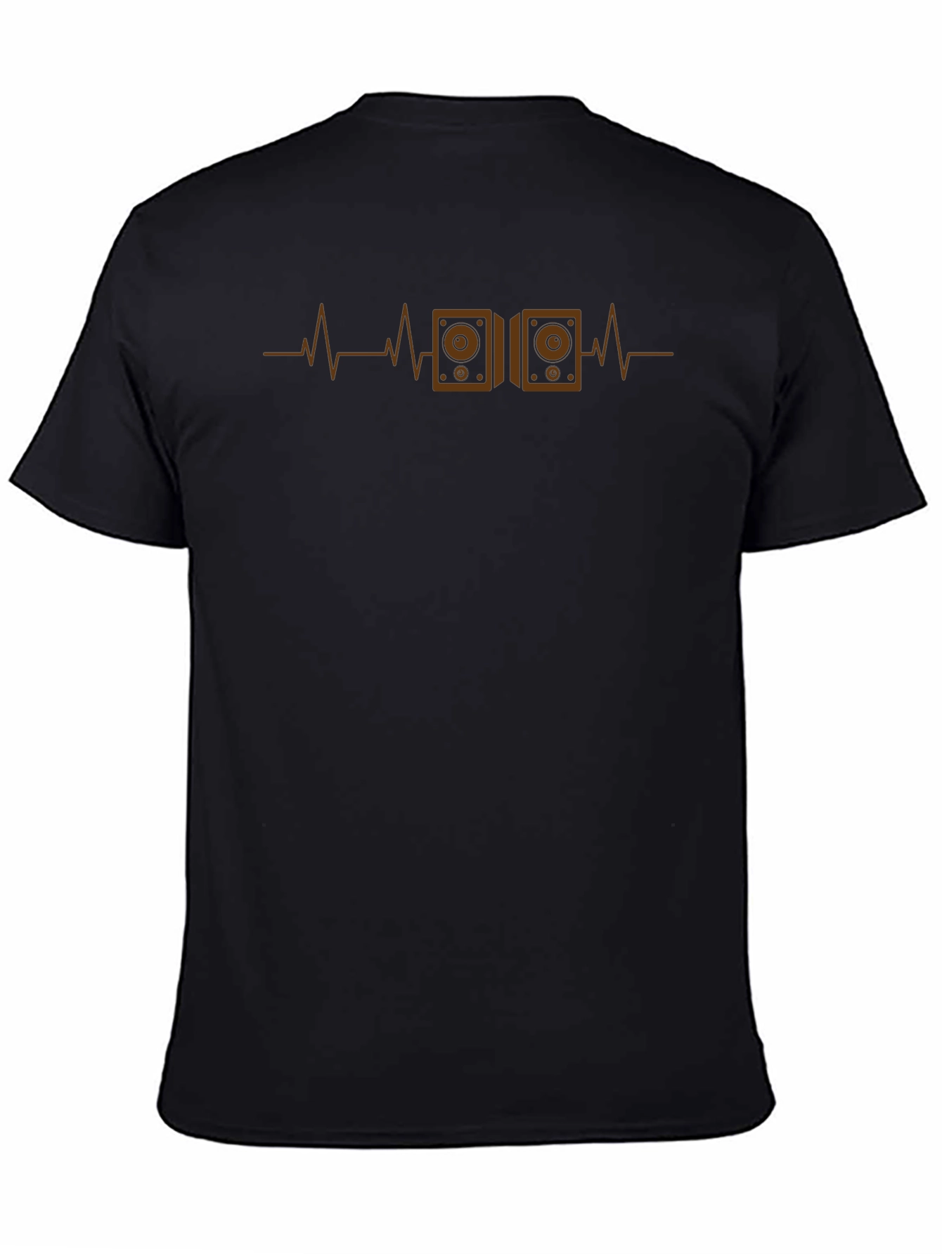 Speaker Heartbeat T-Shirt - Music Lover Tee