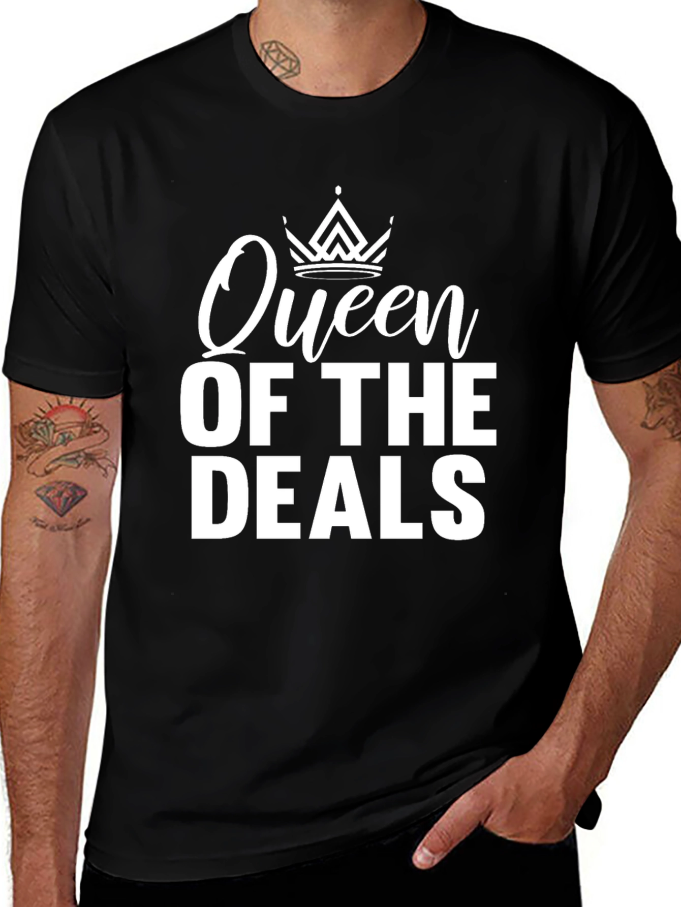 Queen of the Deals Graphic T-Shirt