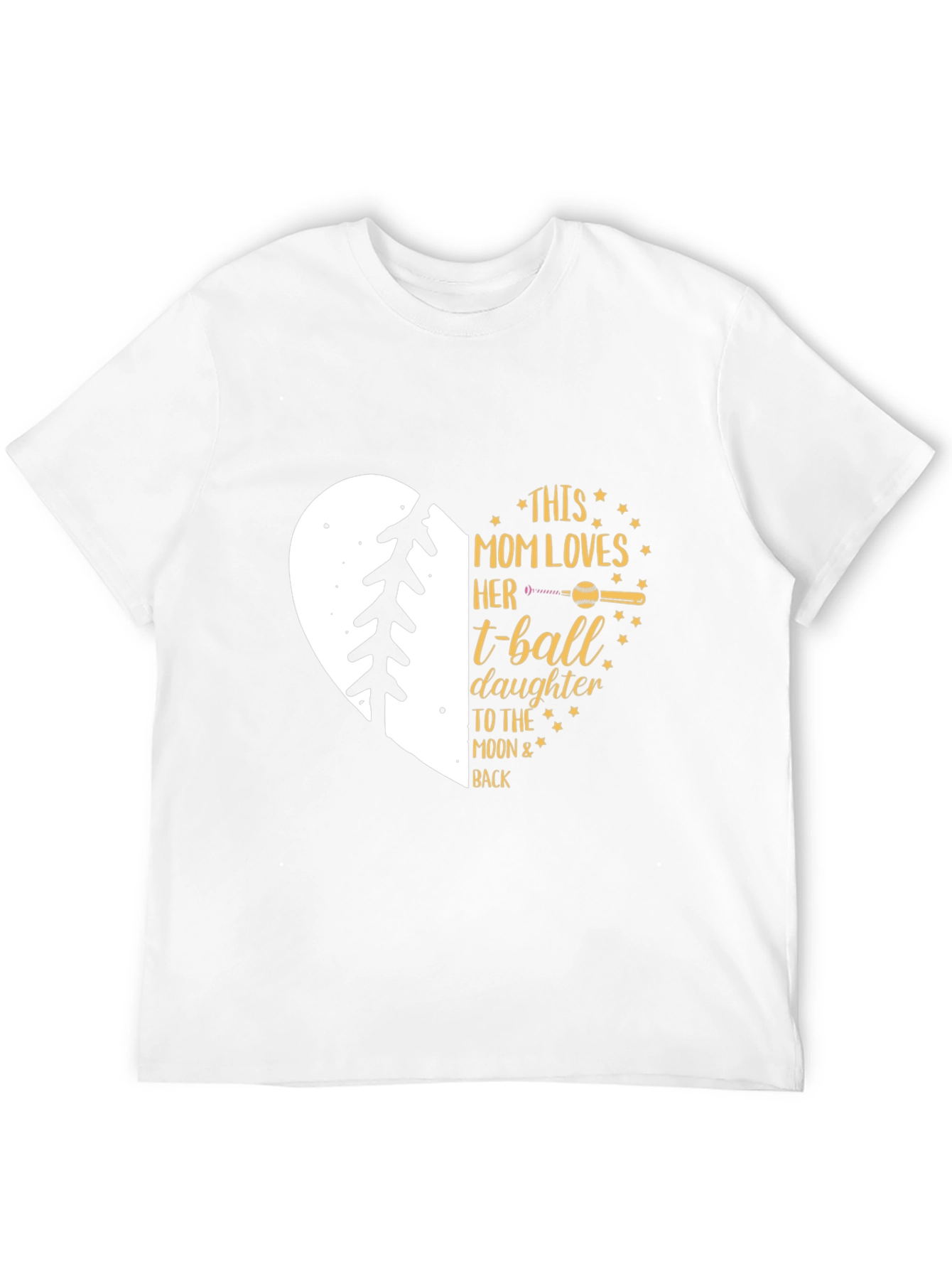 Mom Loves T-Ball Daughter T-Shirt