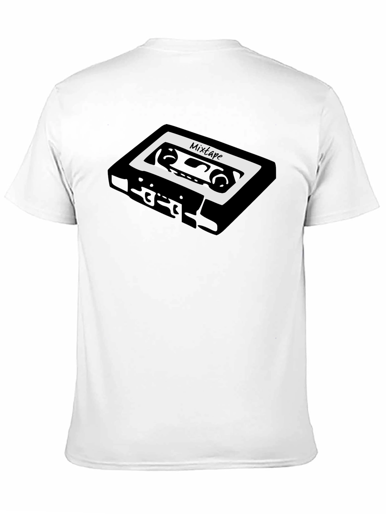 Mixtape Graphic Tee - Retro Cassette Design