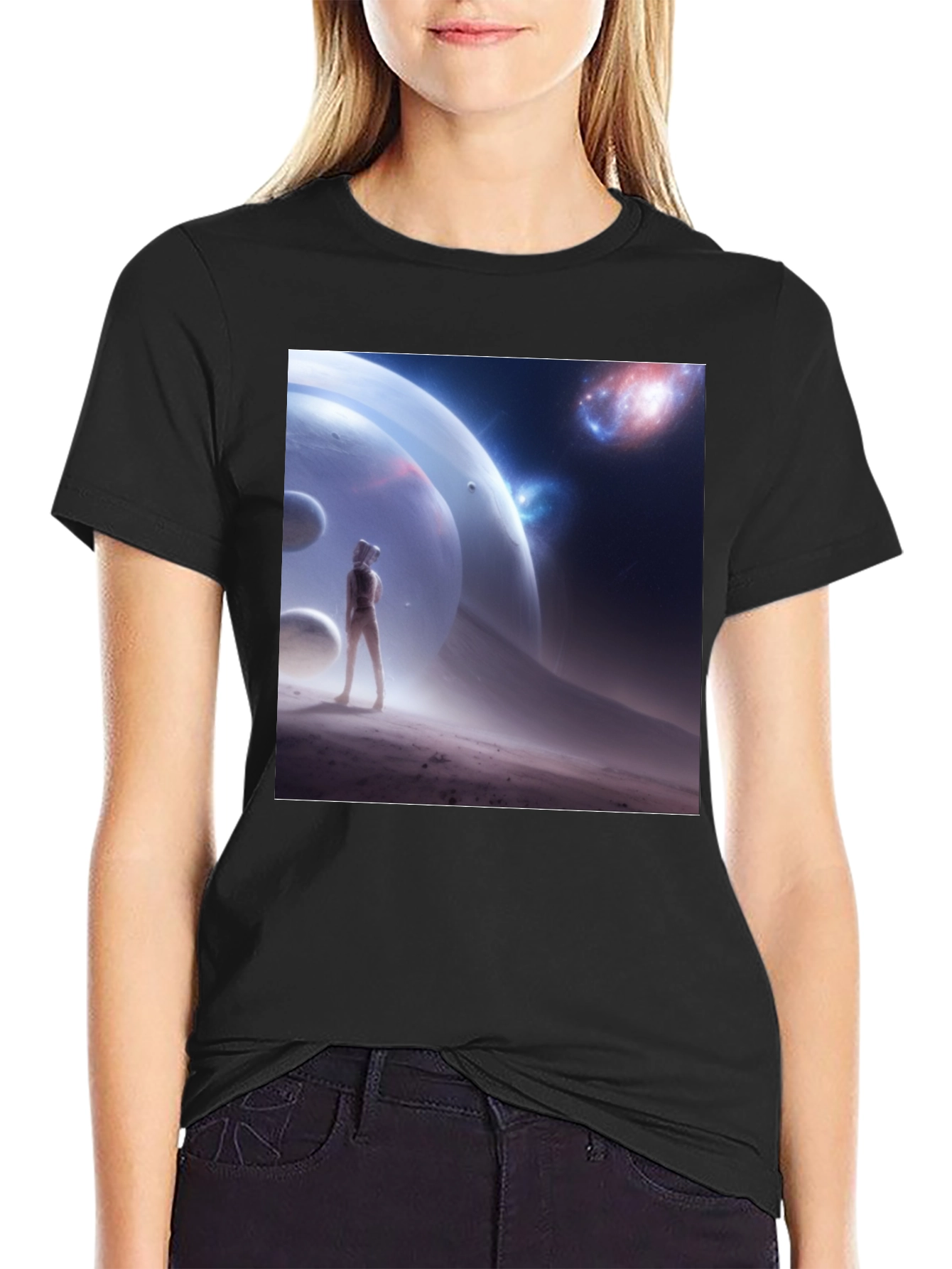 Cosmic Explorer Graphic T-Shirt
