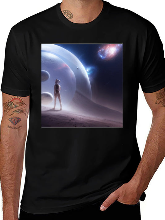 Cosmic Explorer Graphic T-Shirt