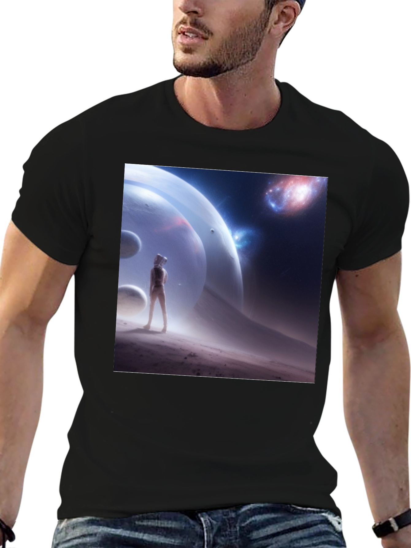 Cosmic Explorer Graphic T-Shirt