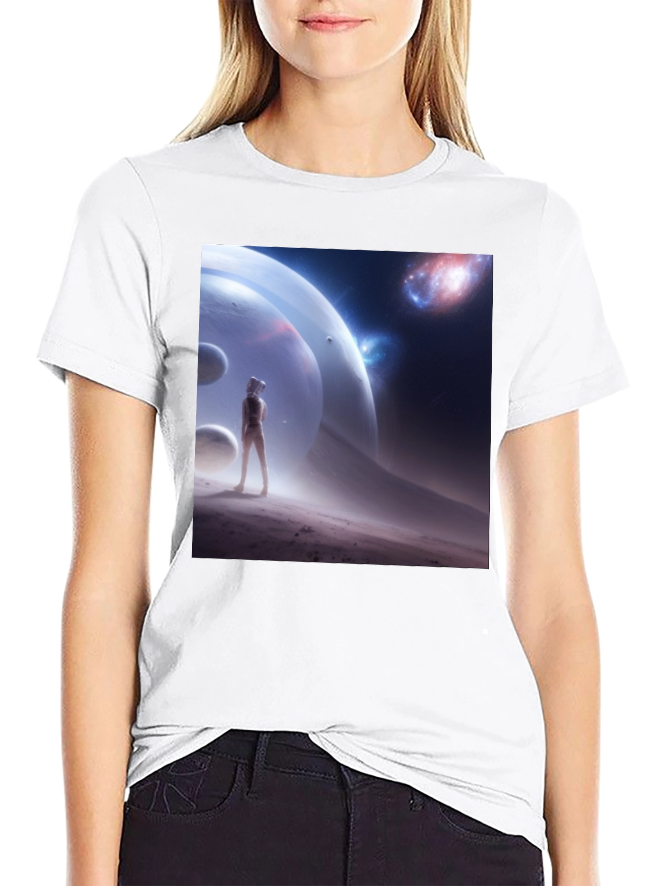 Cosmic Explorer Graphic T-Shirt