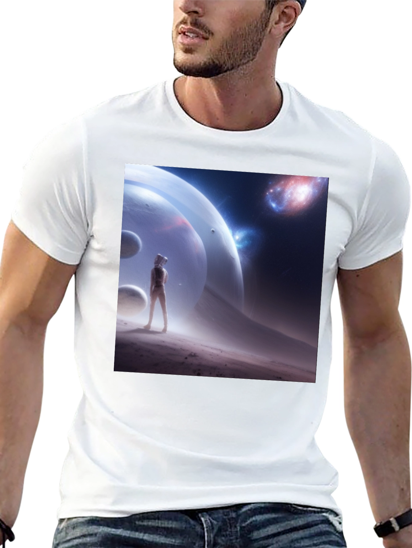 Cosmic Explorer Graphic T-Shirt