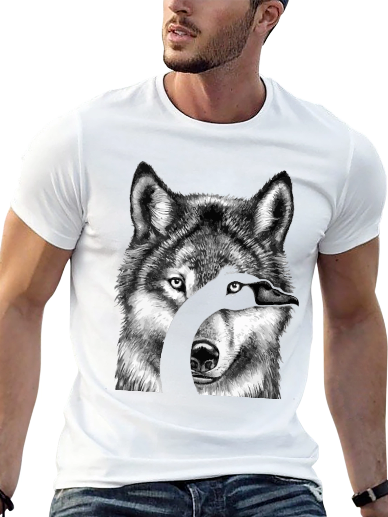 Wolf & Goose Graphic Print T-Shirt